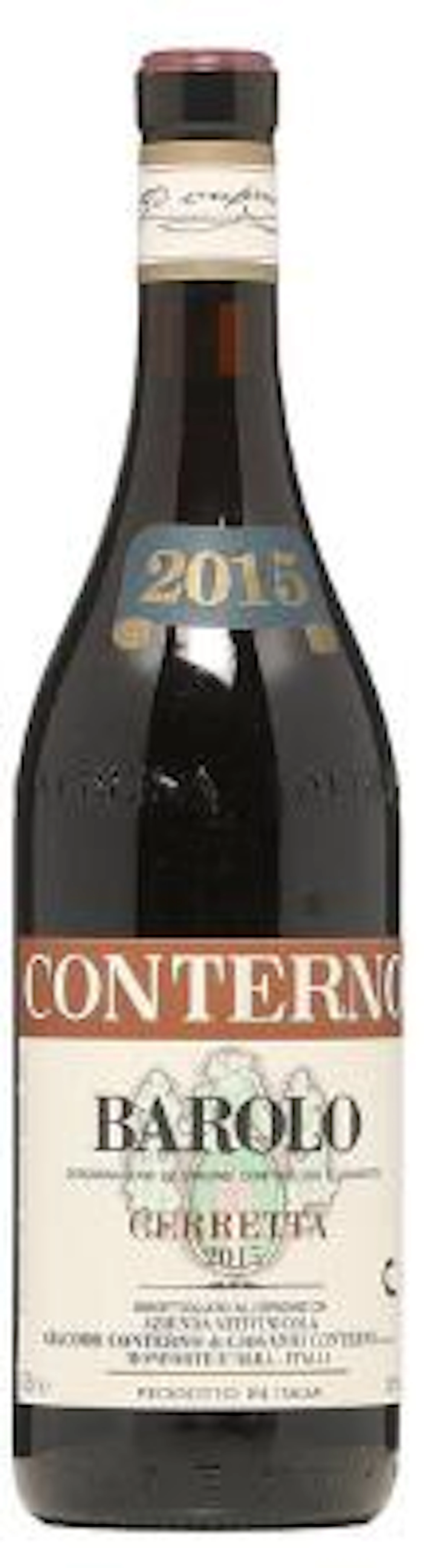 1 bt. Barolo "Cerretta" Giacomo Conterno 2015 A (hf/in). – Bruun Rasmussen