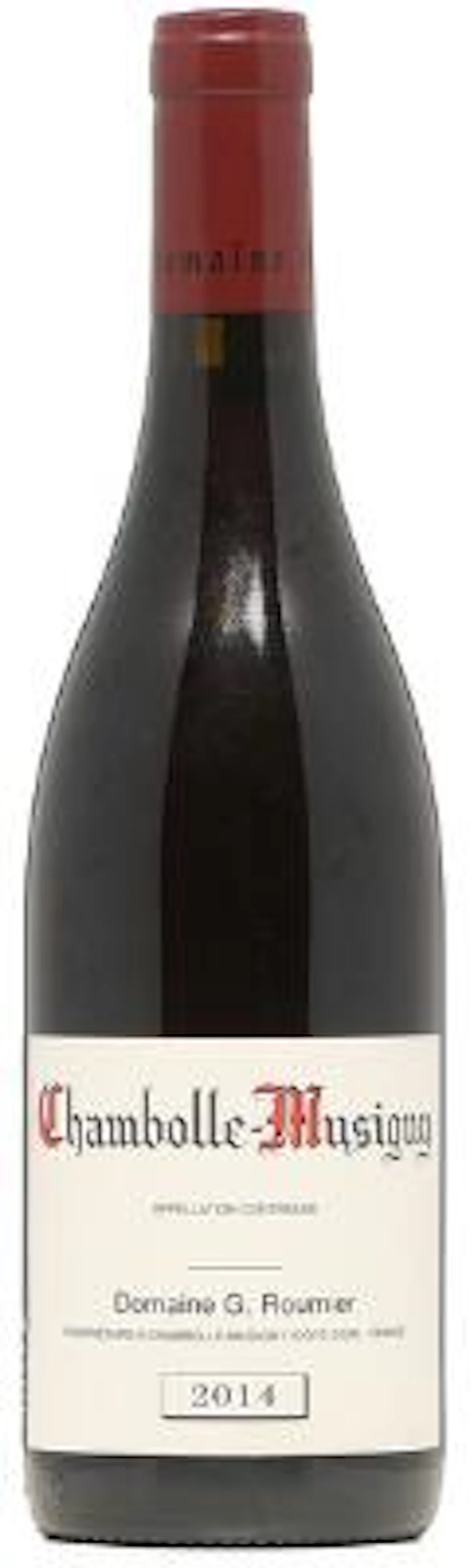 1 bt. Chambolle Musigny, Domaine Georges Roumier 2014 A (hf/in). –