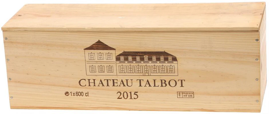 1 bt. Imp. Château Talbot, Saint - Julien. 4. Cru Classé 2015 A (hf/in).