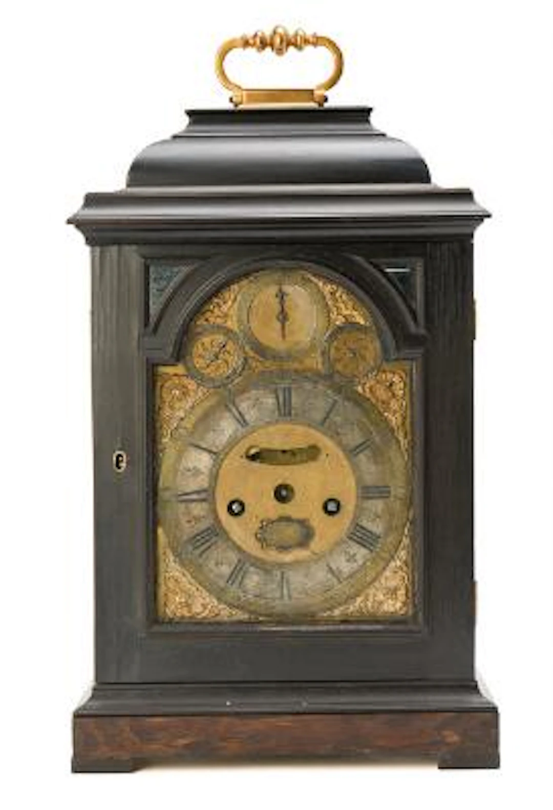 George II lantern clock with musical movement. England, first half