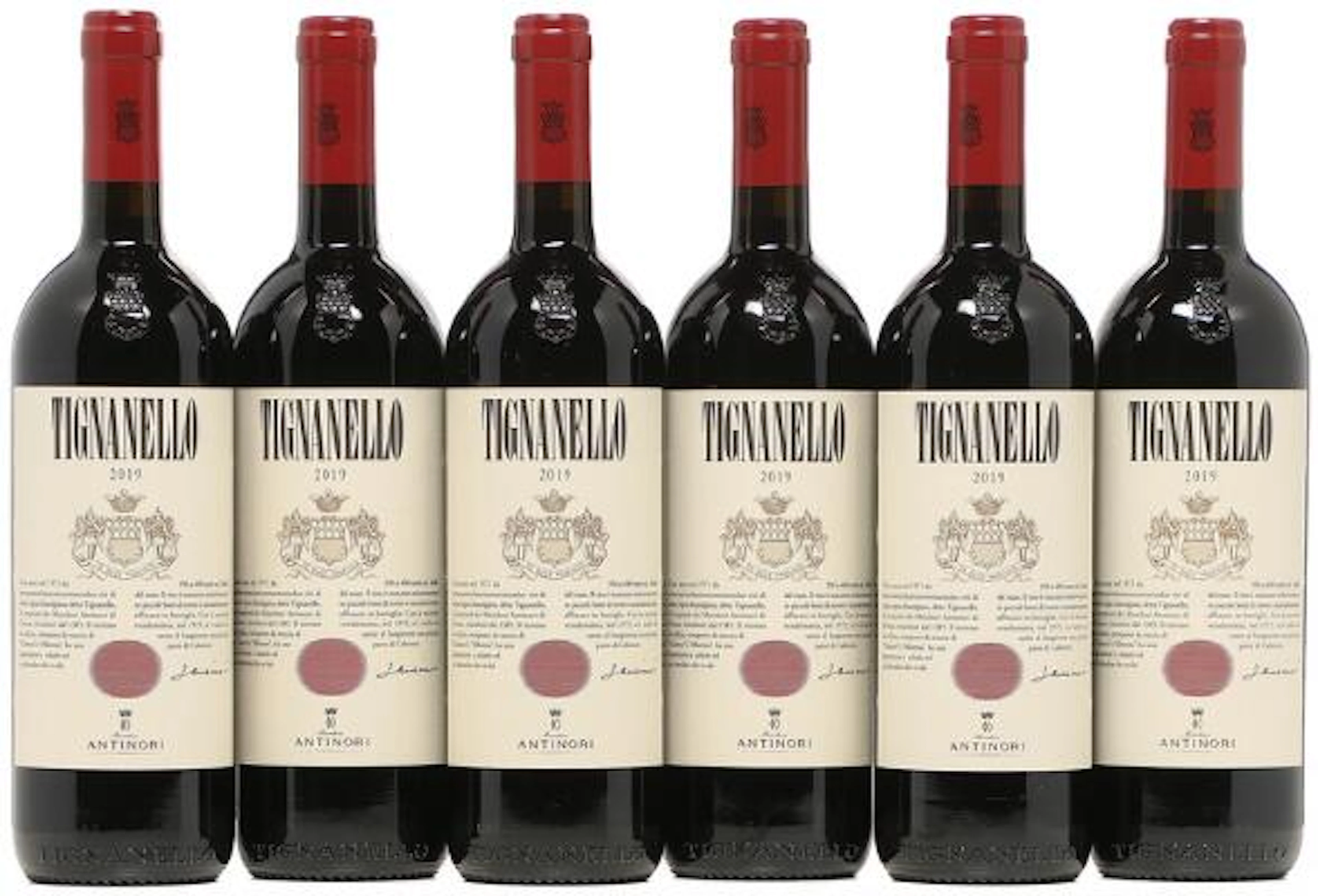 6 bts. Tignanello, Antinori, Toscana 2019 A (hf/in). Oc. – Bruun Rasmussen