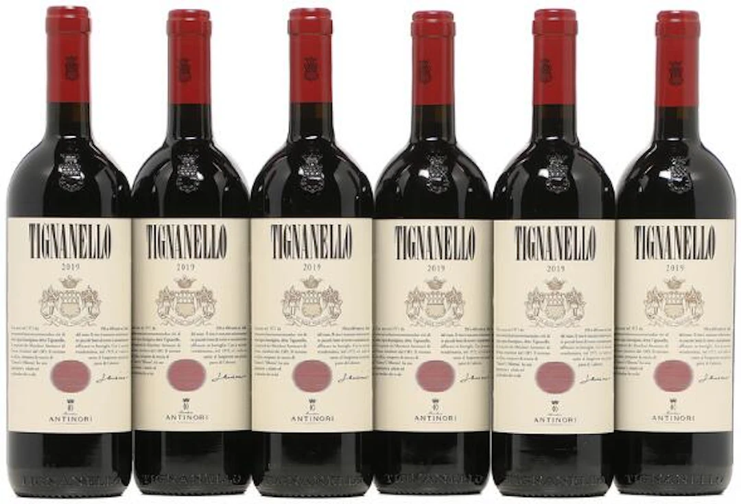 6 bts. Tignanello, Antinori, Toscana 2019 A (hf/in). Oc. – Bruun Rasmussen