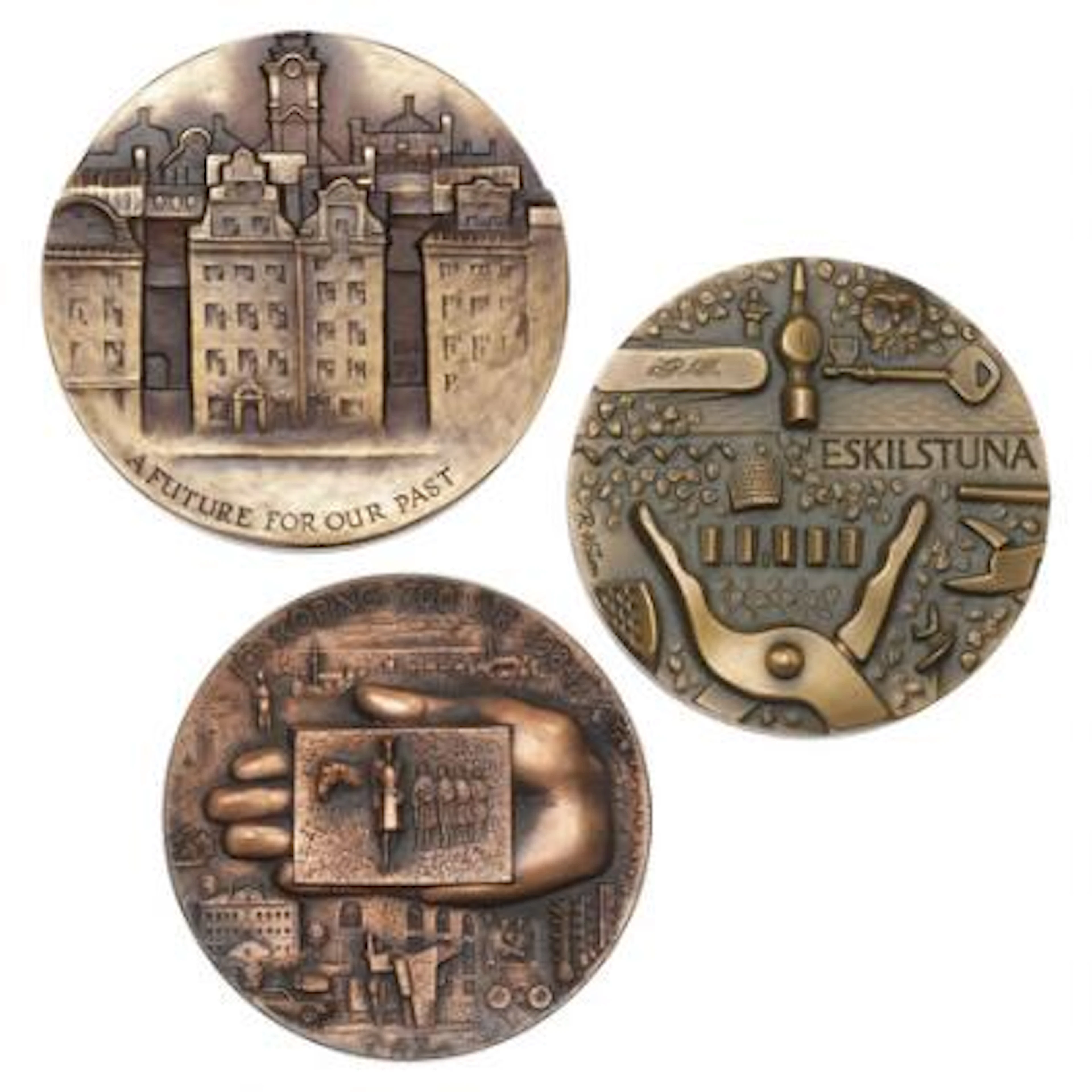 Sweden, medal from the European Architectural Heritage Year 1975