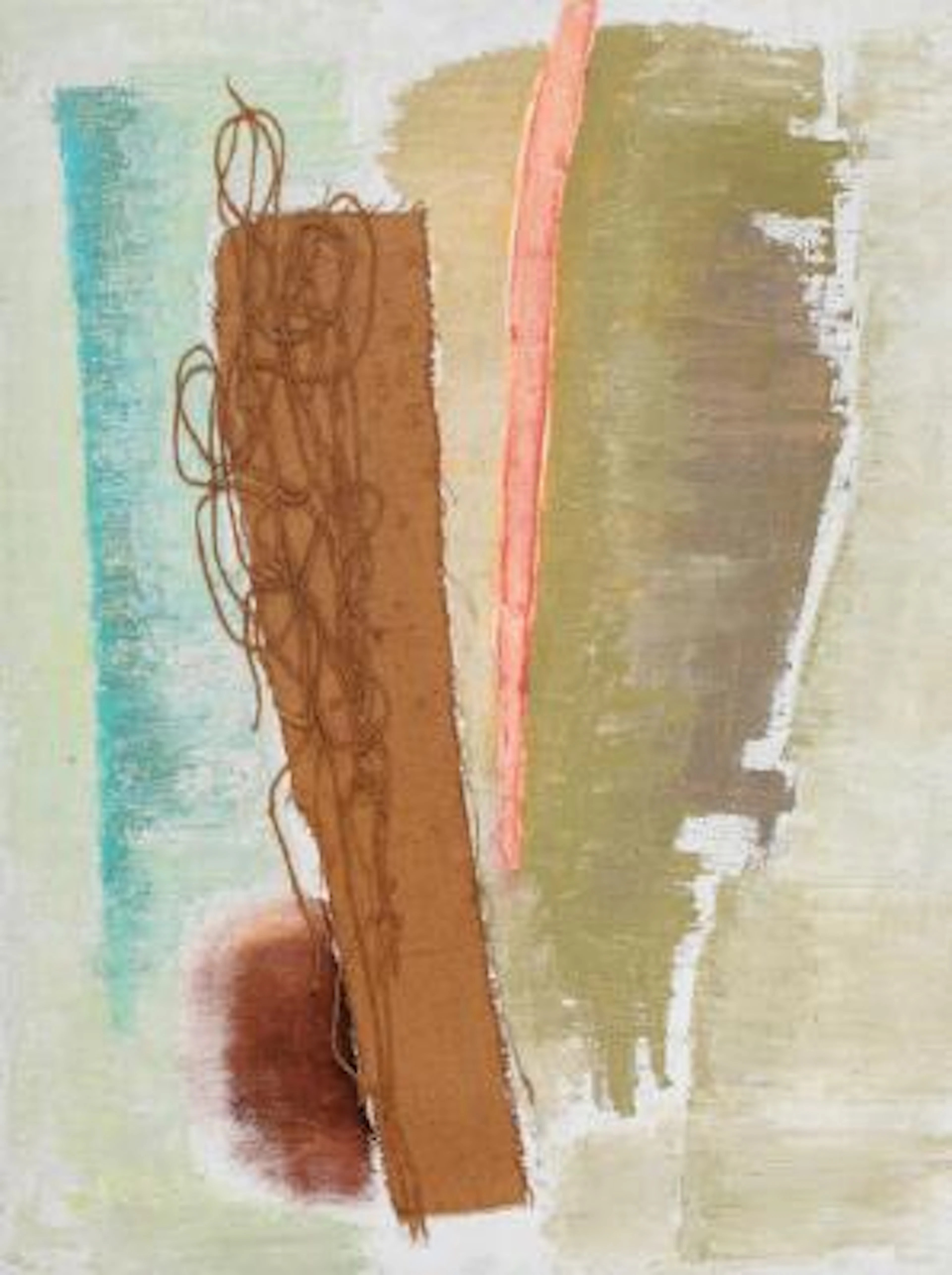 Rita Kernn-Larsen: Untitled. Signed on the reverse Rita Kernn-Larsen.