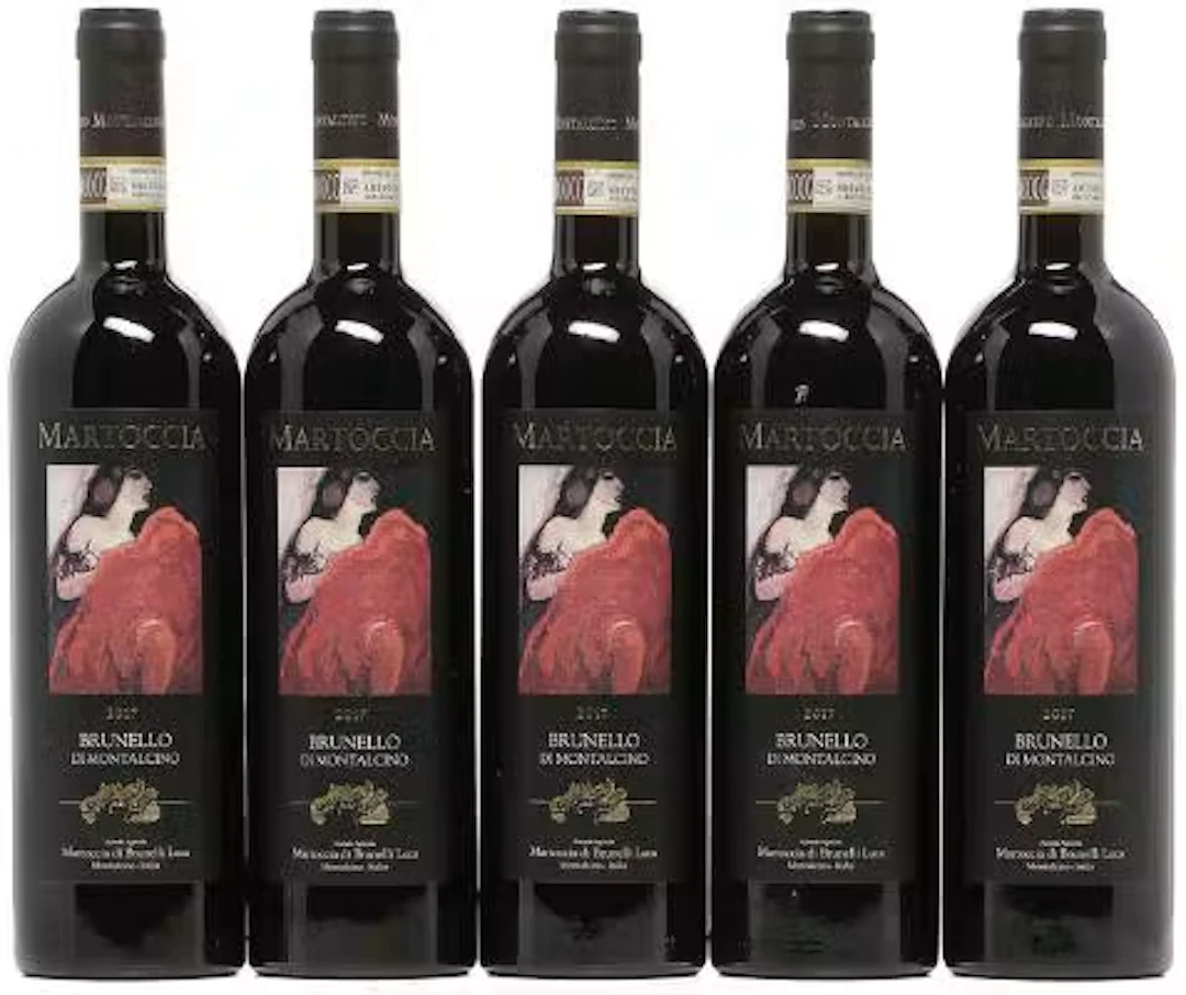 5 bts. Brunello di Montalcino 2017 A (hf/in). Oc. – Bruun Rasmussen Auctioneers