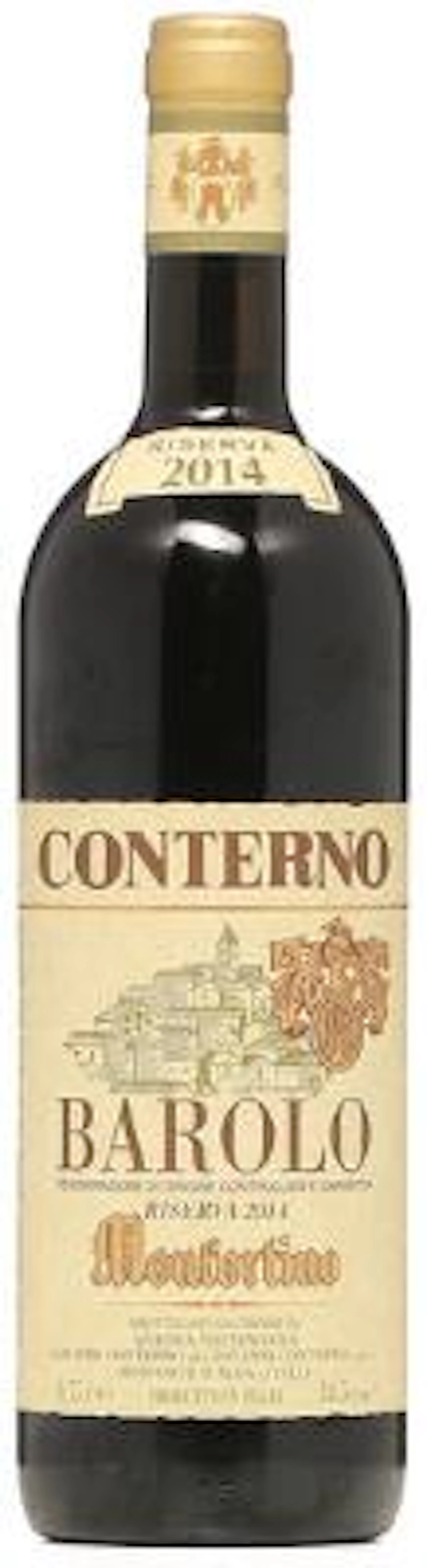 1 bt. Barolo Riserva "Monfortino", Giacomo Conterno 2014 A (hf/in).