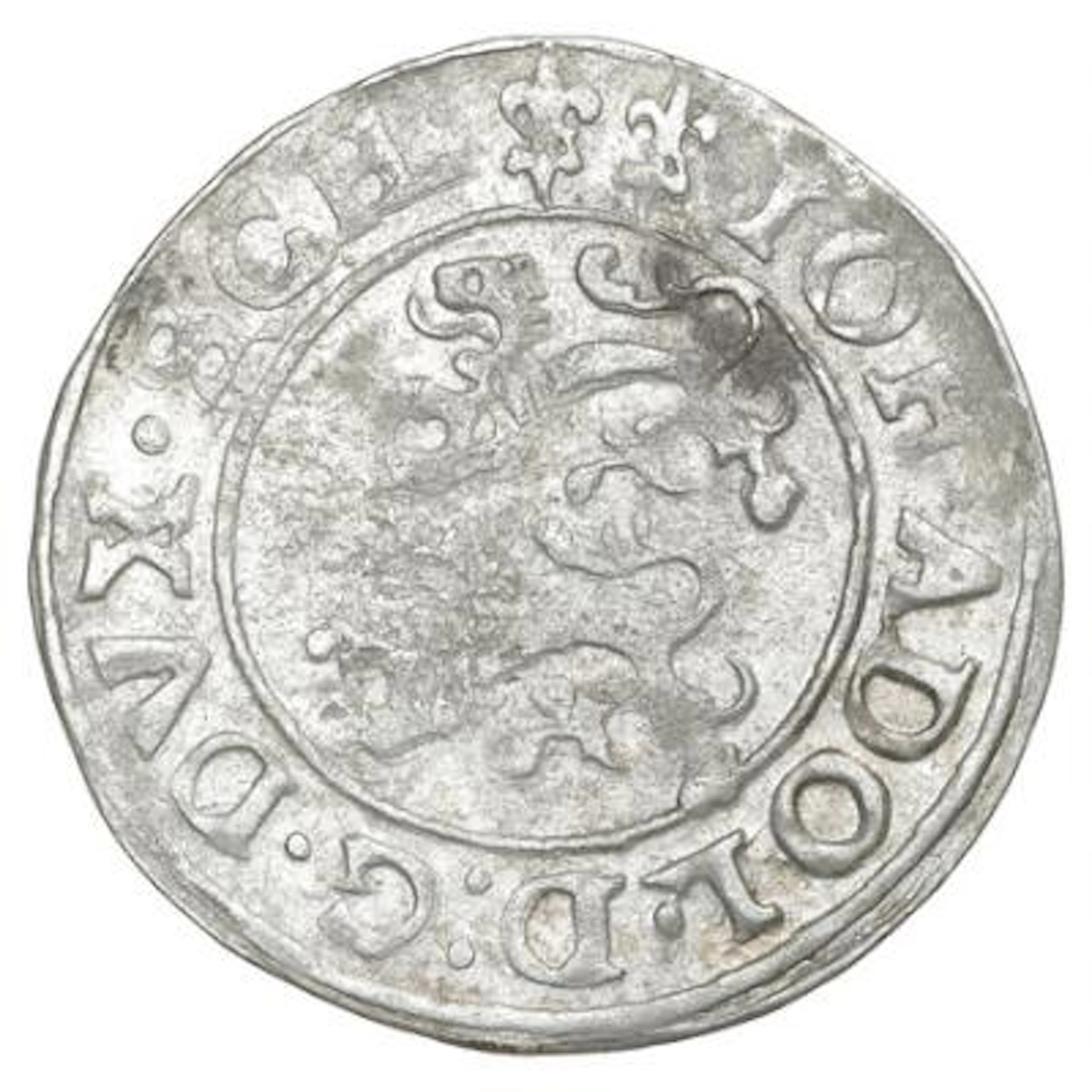 Germany, Schleswig-Holstein-Gottorp, Johan A., 1/16 Taler 1596, Sieg