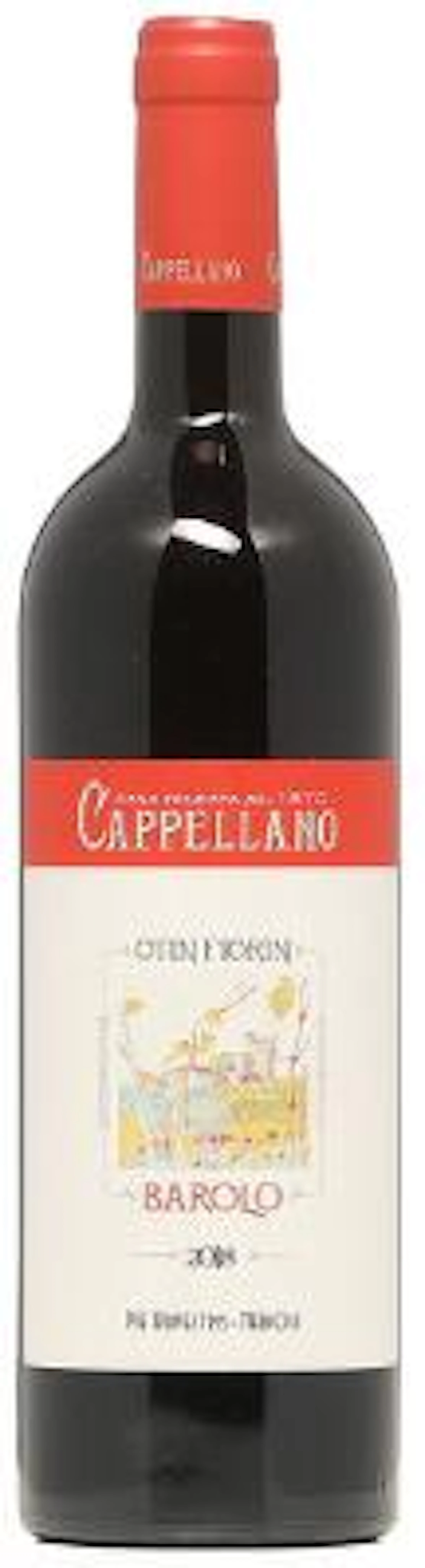 1 bt. Barolo "Piè Rupestris Otin Fiorin", Cappellano 2018 A (hf/in).