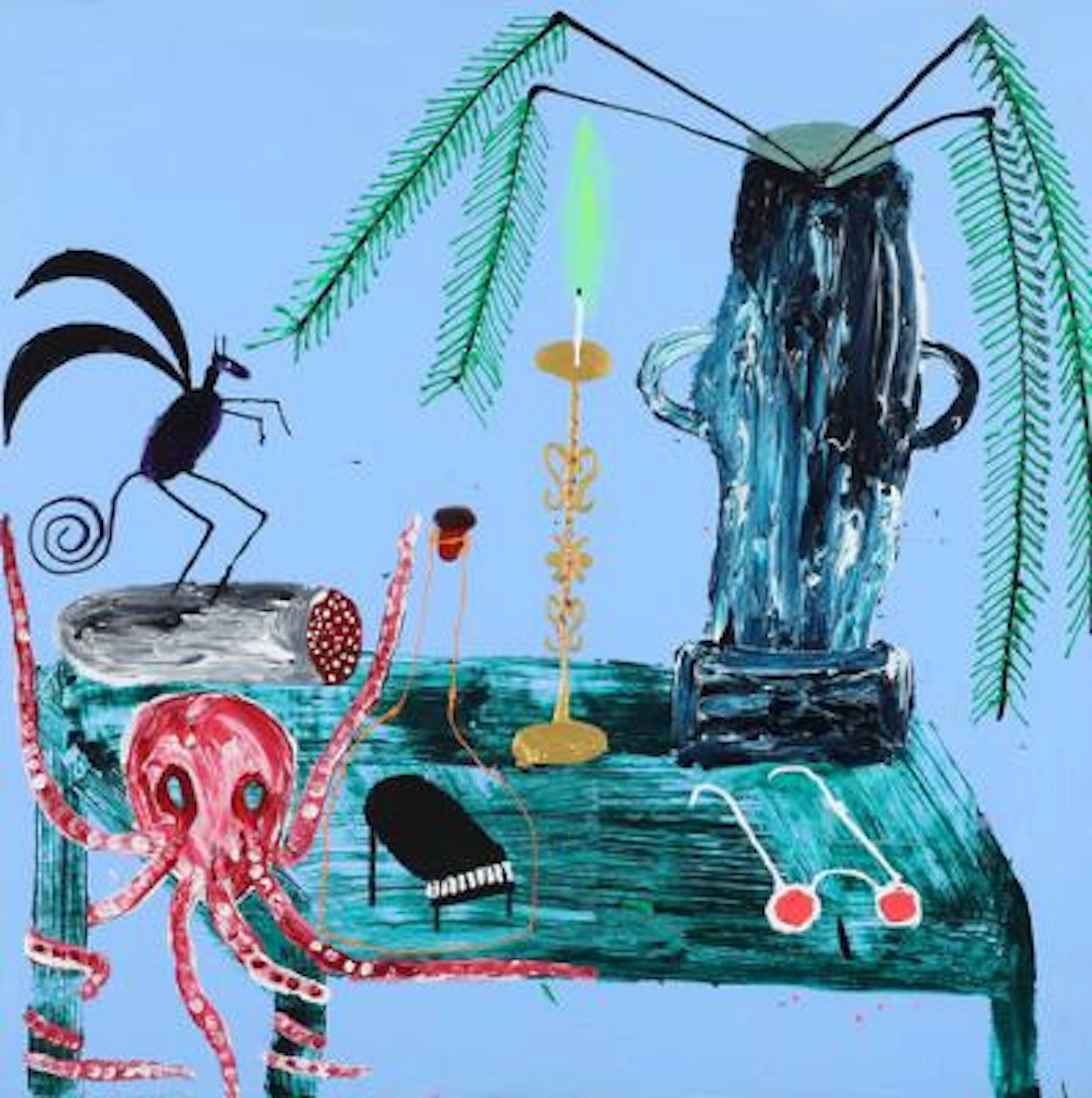 Frederik Næblerød: "Still life", 2020. Signed on the reverse Frederik