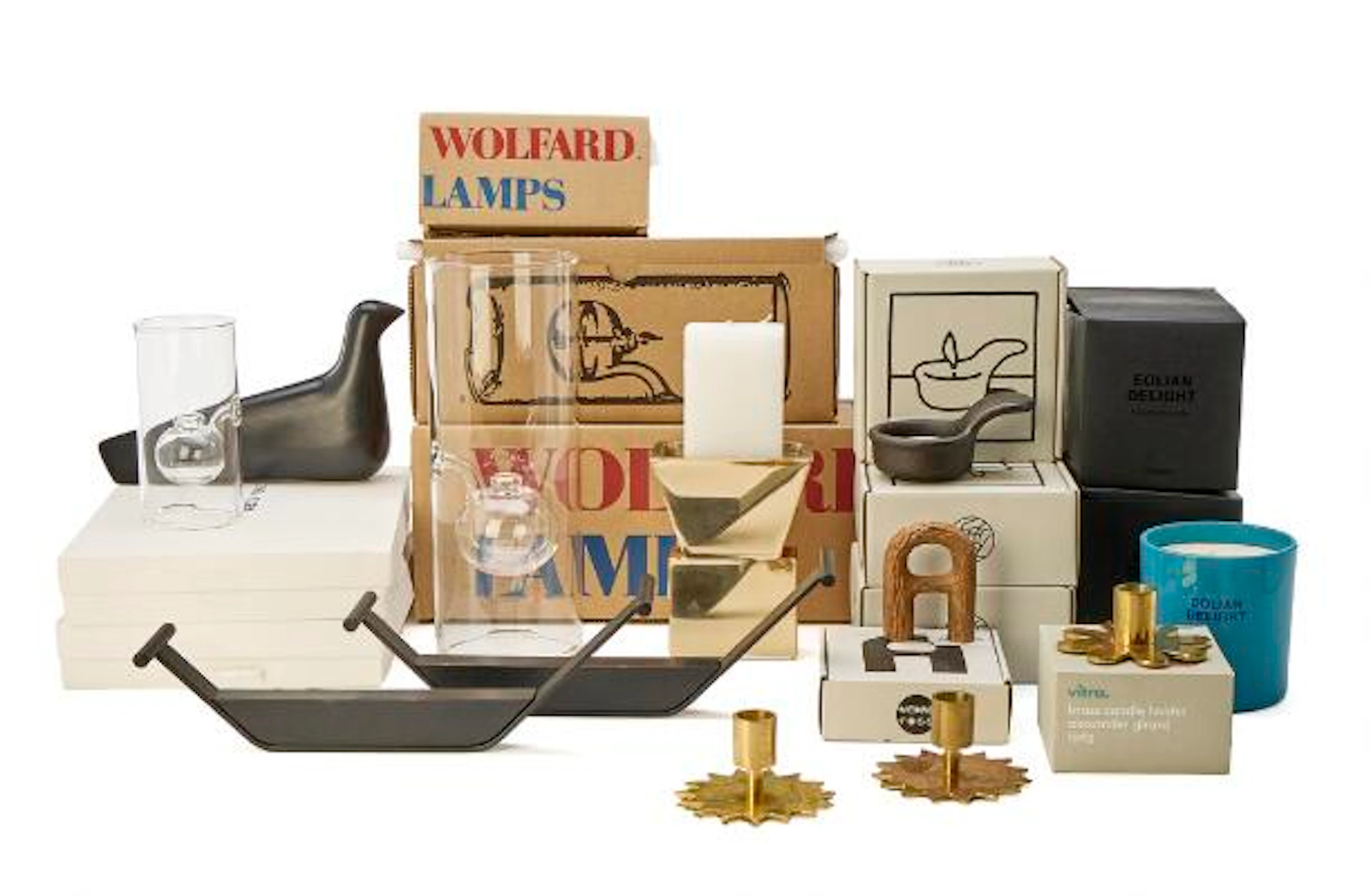 Alexander Girard, Wolfard Glassblowing, Cassina a.o.: Various objects
