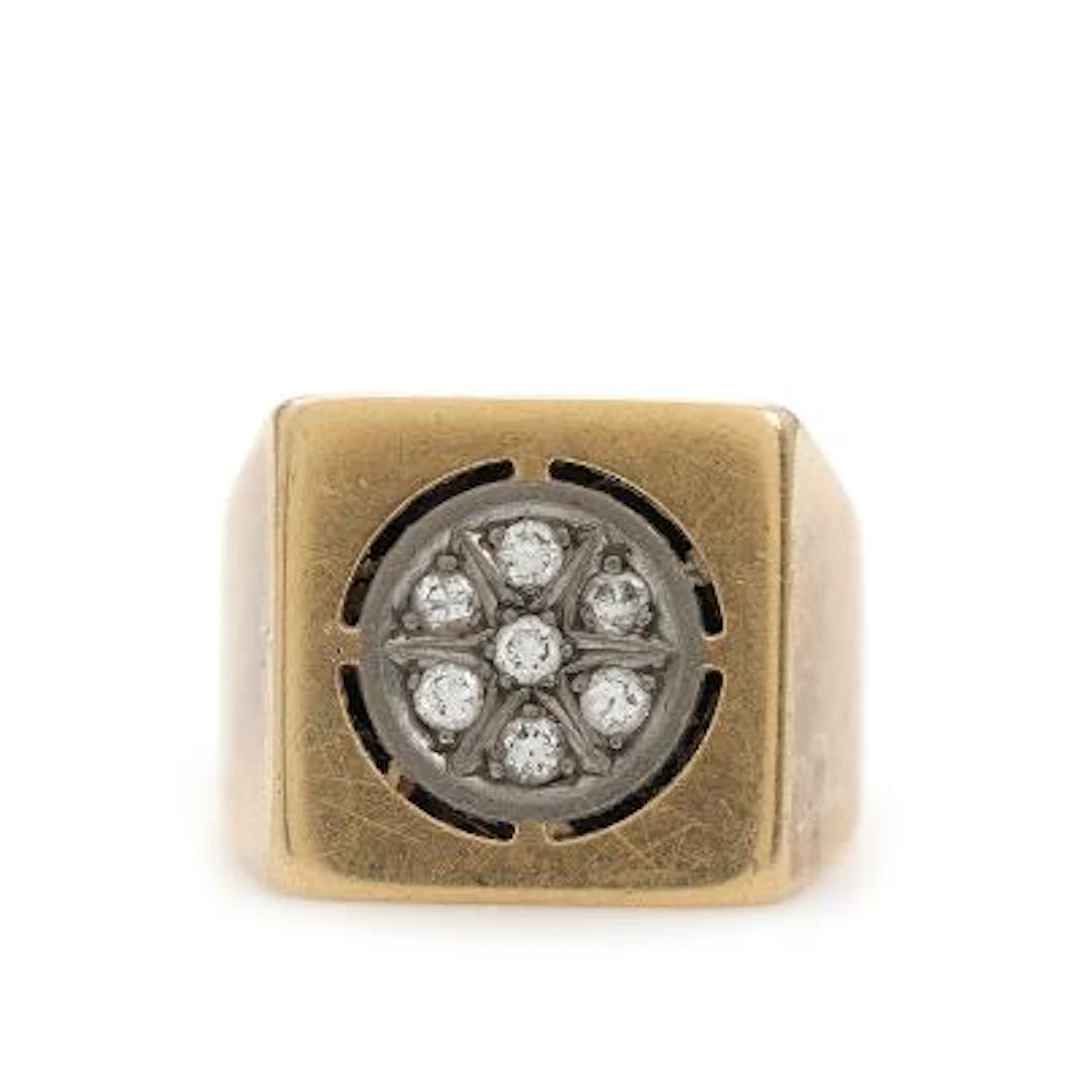 Bræmer-Jensen: A diamond ring set with brilliant-cut diamonds, mounted