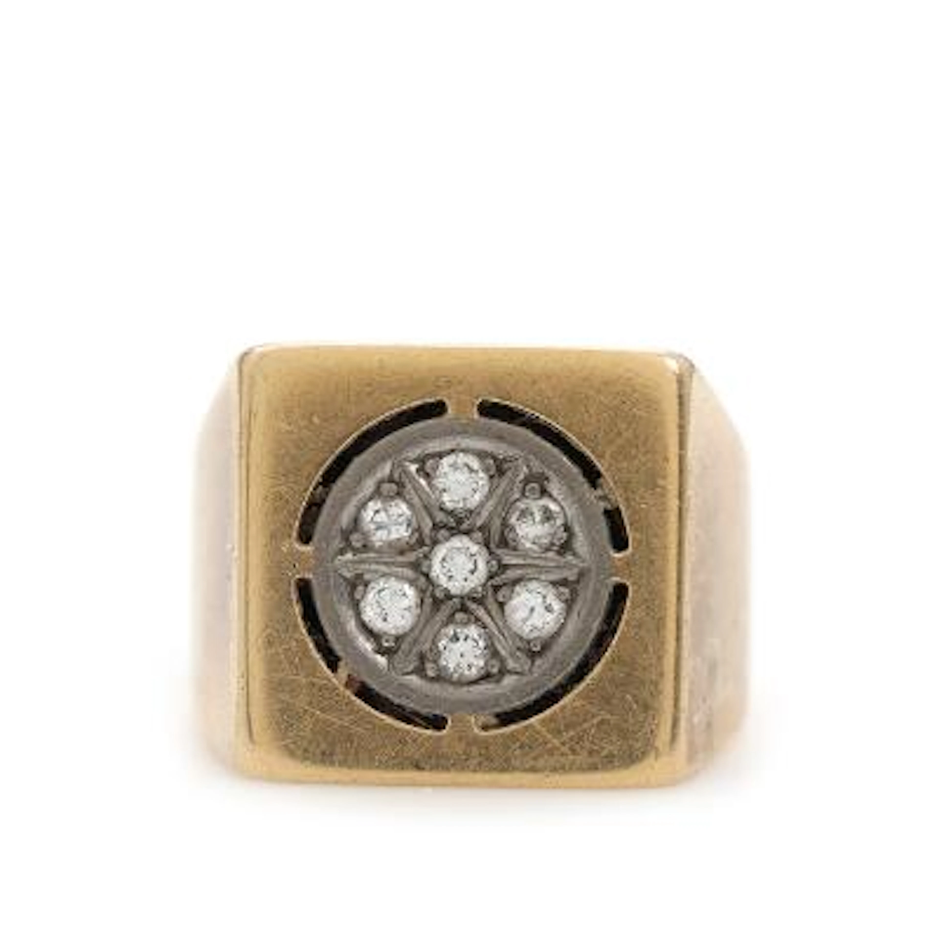 Bræmer-Jensen: A diamond ring set with brilliant-cut diamonds, mounted