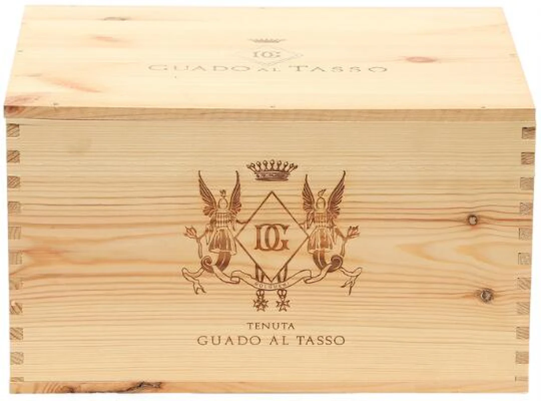 6 bts. Guado al Tasso Bolgheri Superiore, Antinori 2019 A (hf/in).