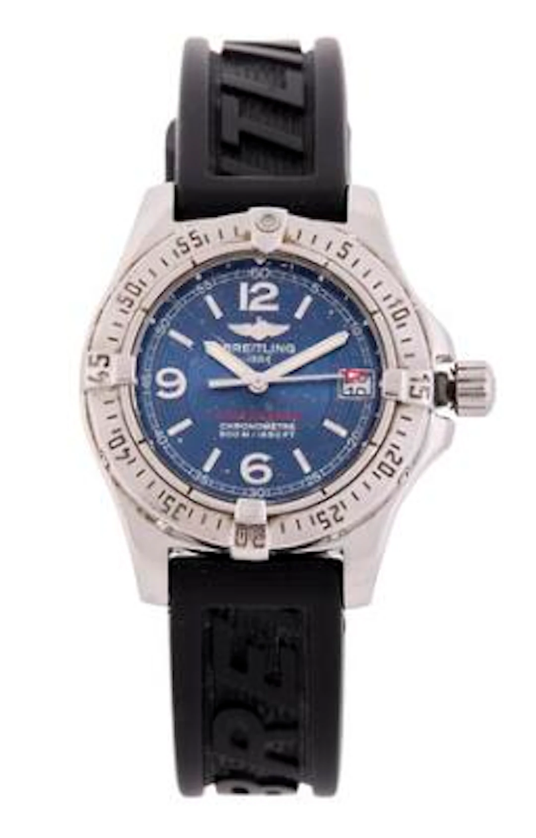 Breitling: Colt Oceane of steel, ref. A77380. Quartz movement with