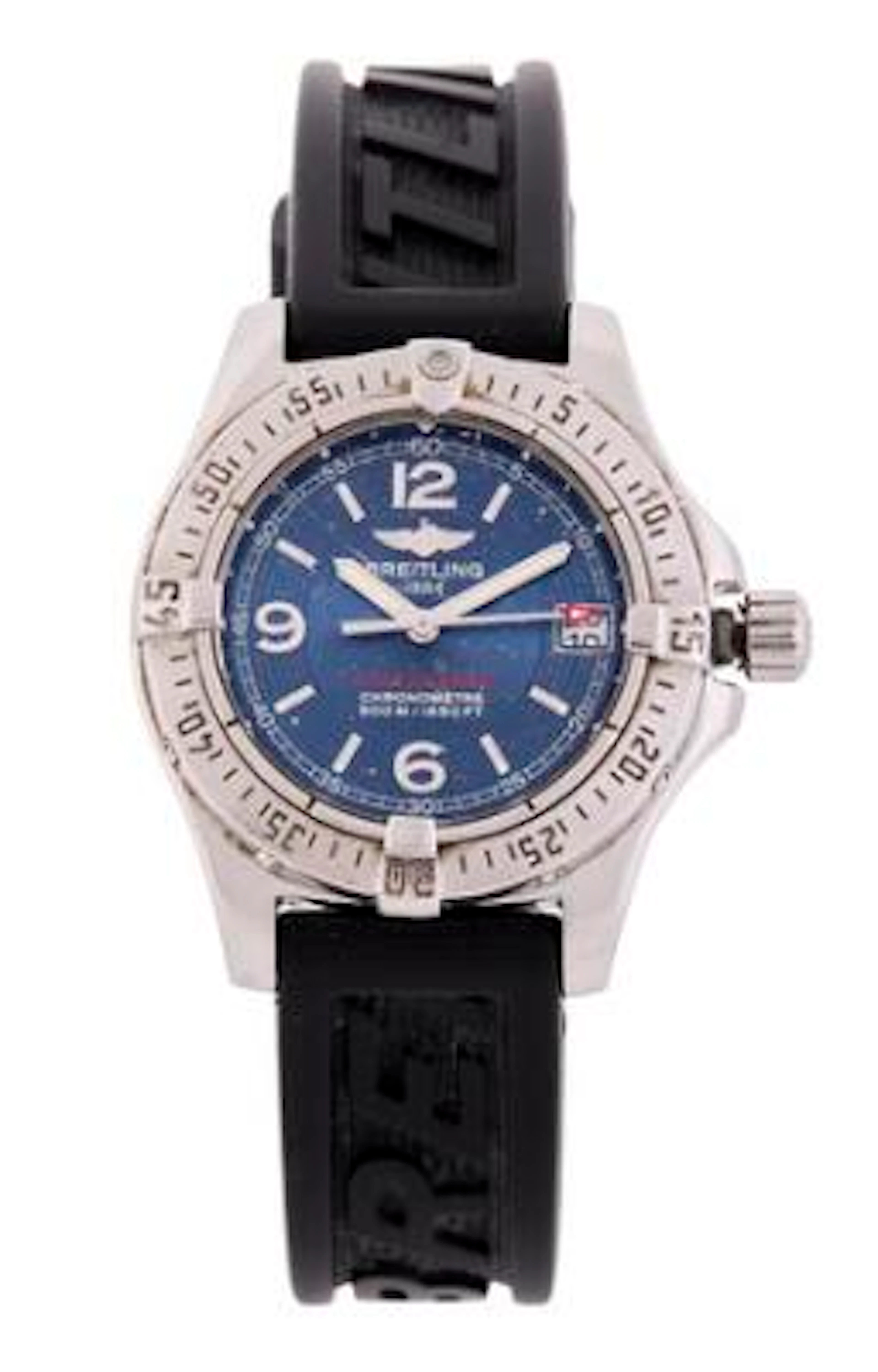 Breitling: Colt Oceane of steel, ref. A77380. Quartz movement with