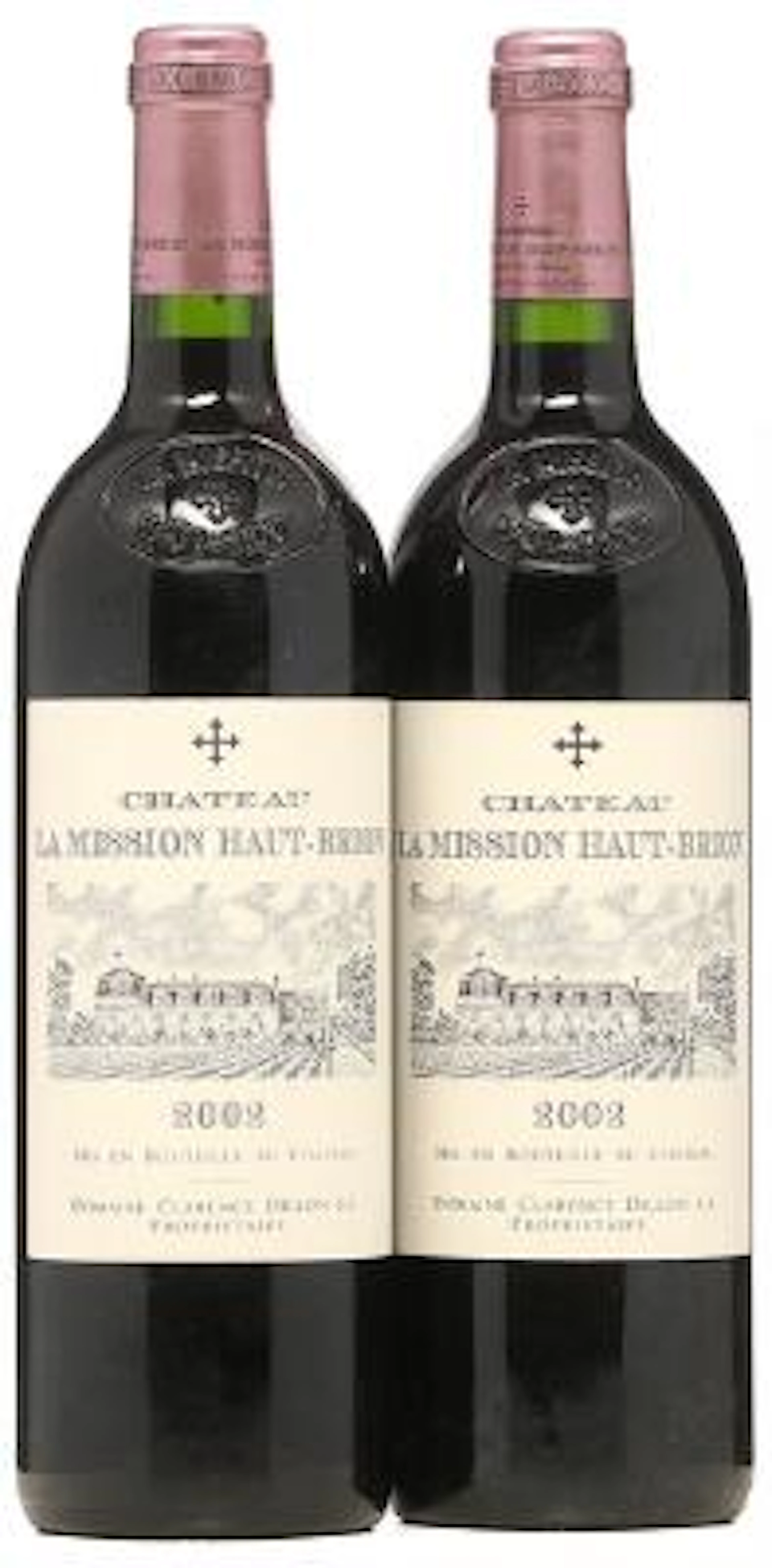 2 bts. Château La Mission Haut Brion Grand Cru Classé, Pessac-Léognan