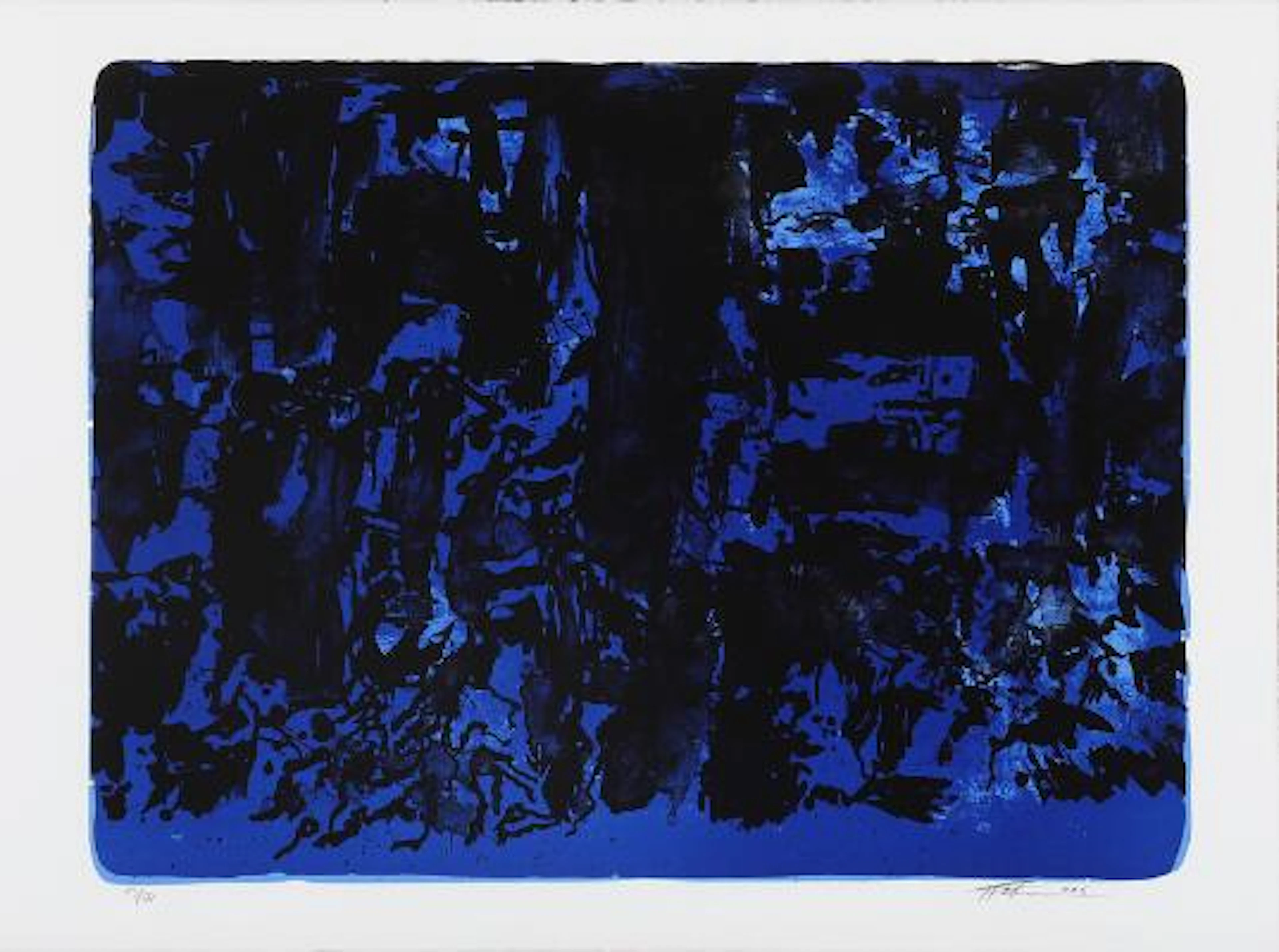 Tróndur Patursson: Untitled. Two compositions. Signed. Lithograph.