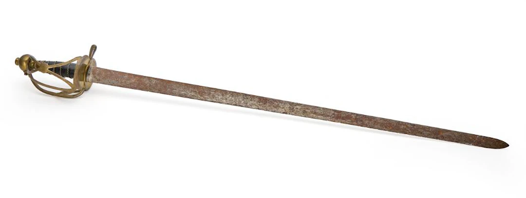 Danish Model 1789 pallasch with a blade (approx. 93 cm long) from