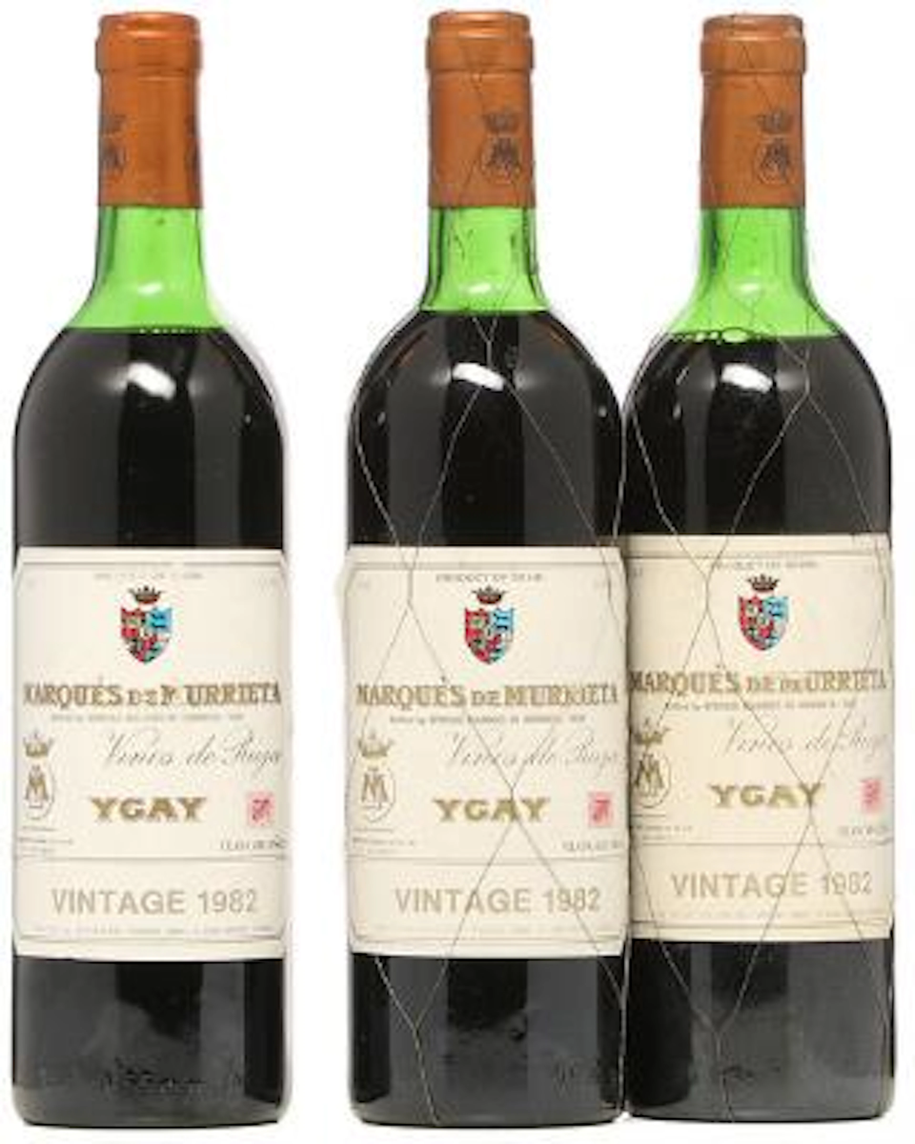 1 bt. Marqués de Murrieta, Reserva, Castillo Ygay, Rioja 1982 B (ts/us).