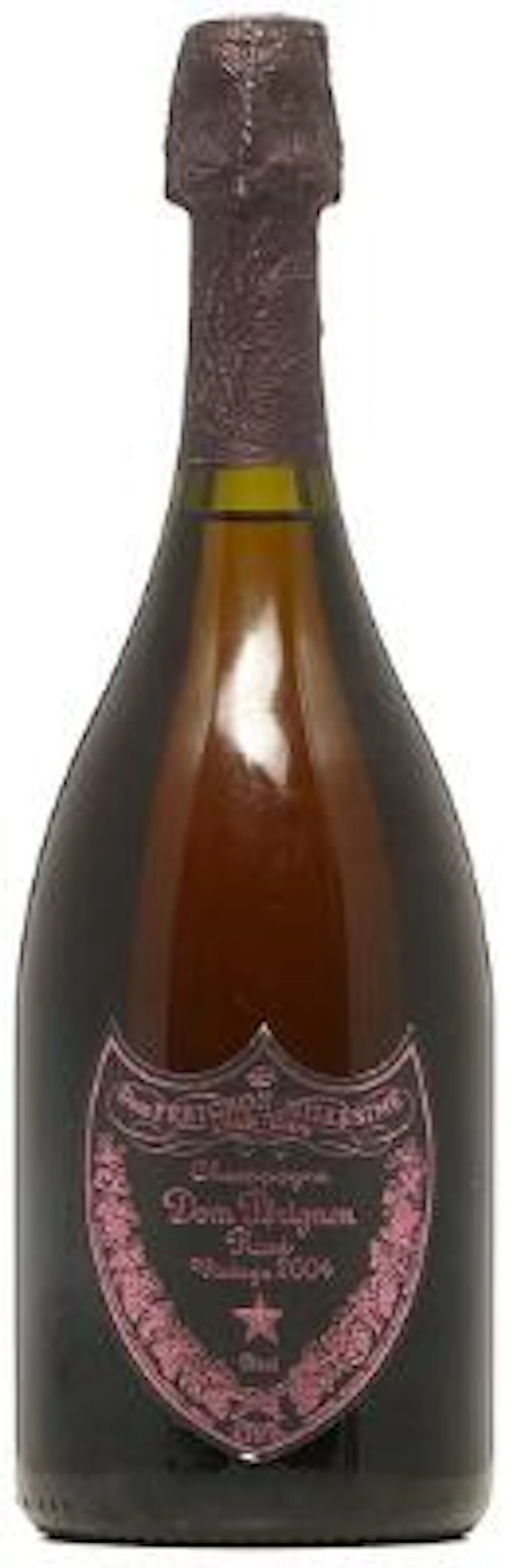 1 bt. Champagne Dom Pérignon Rosé, Moët & Chandon 2004 A-A/B (bn).