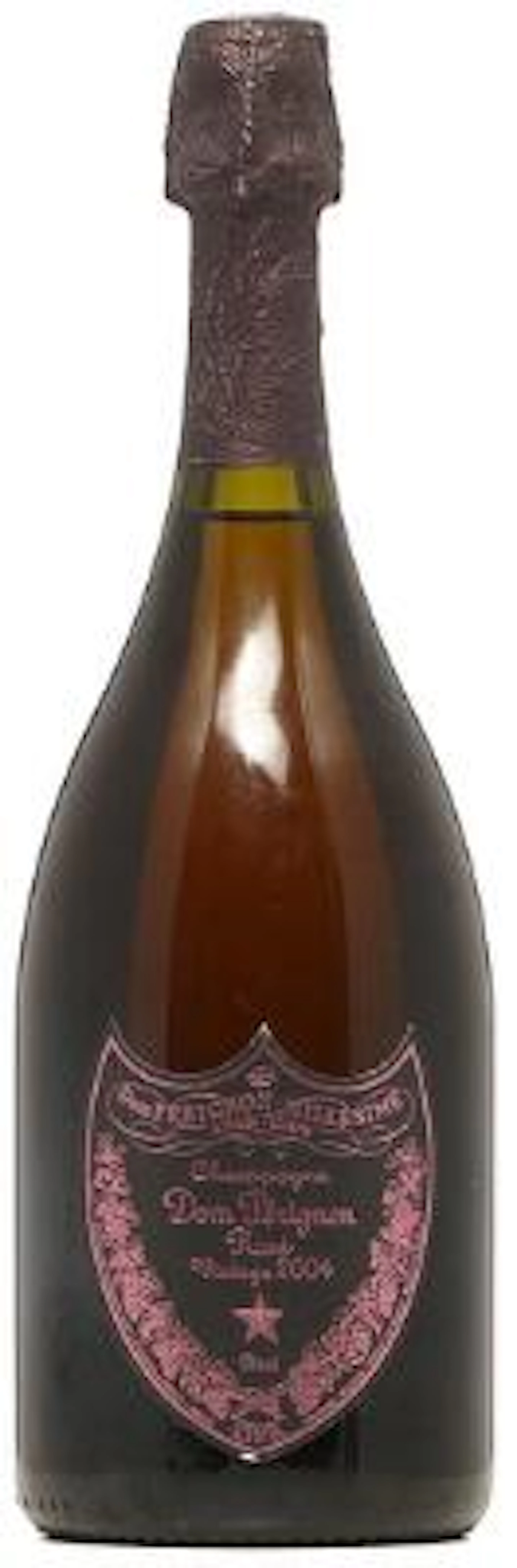 1 bt. Champagne Dom Pérignon Rosé, Moët & Chandon 2004 A-A/B (bn).