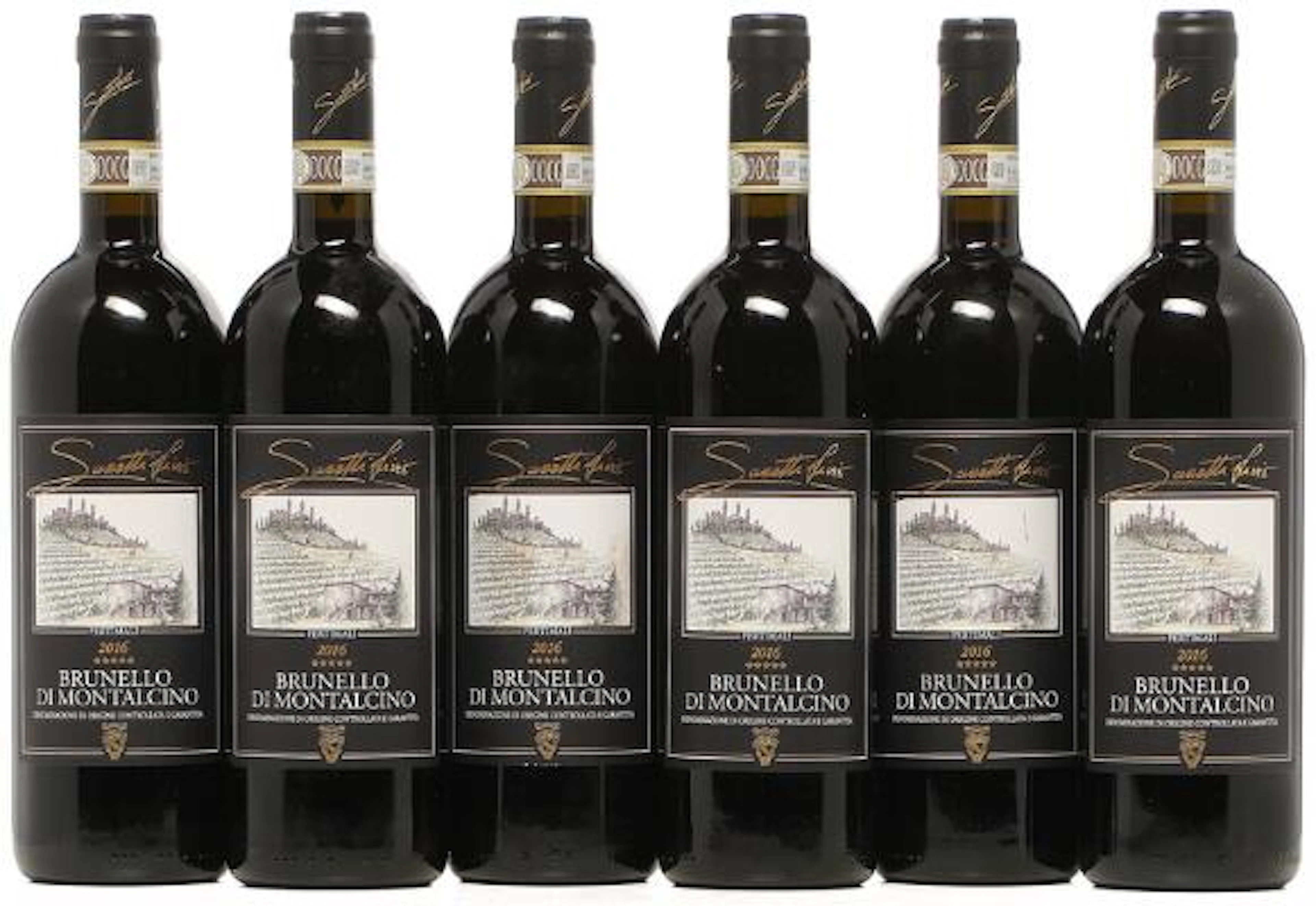 6 bts. Brunello di Montalcino "Pertimali", Sassetti Livio 2016 A (hf/in).