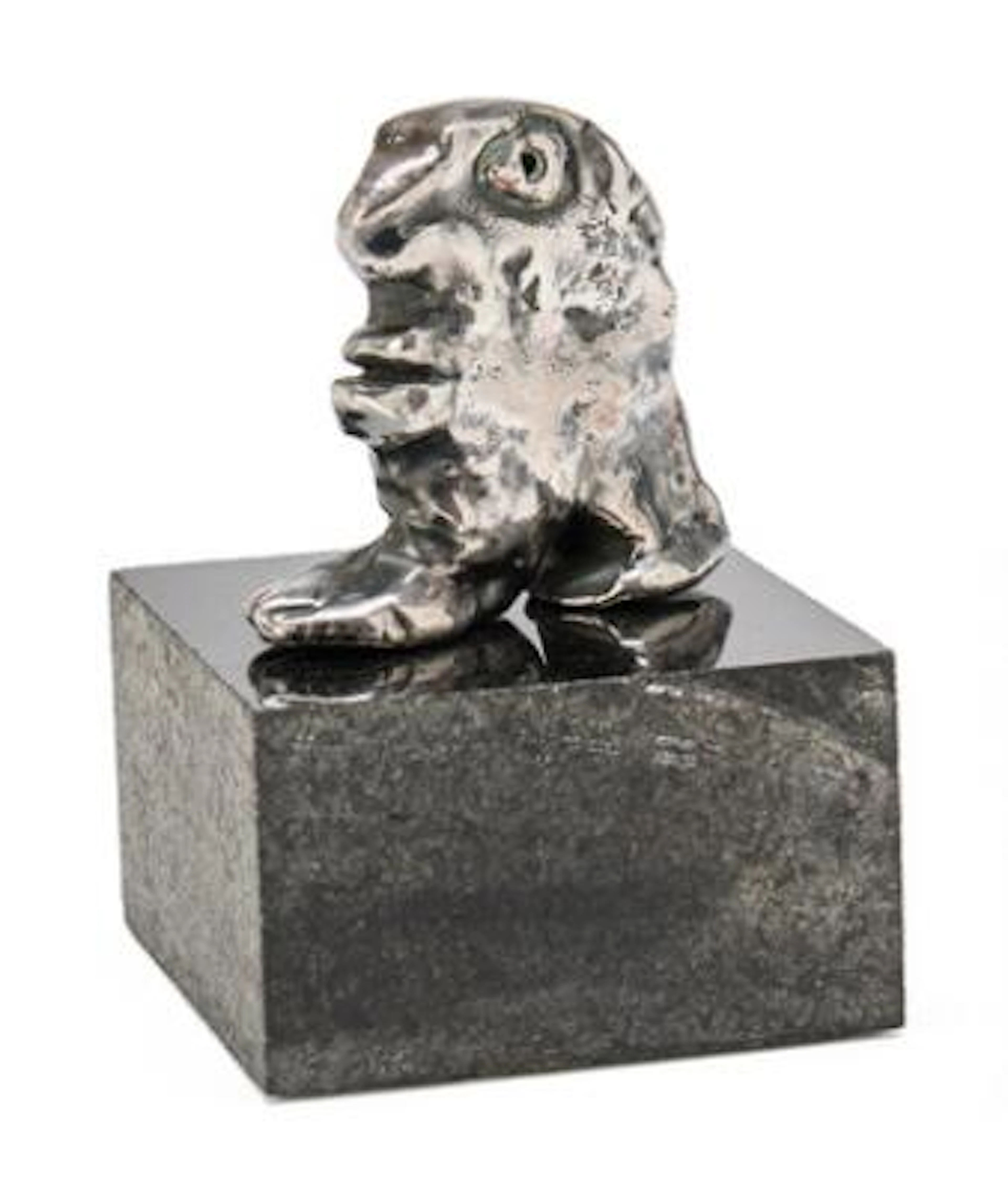 Leif Sylvester: "Stor levefod". Signed L.S. 33/150. Silver-plated