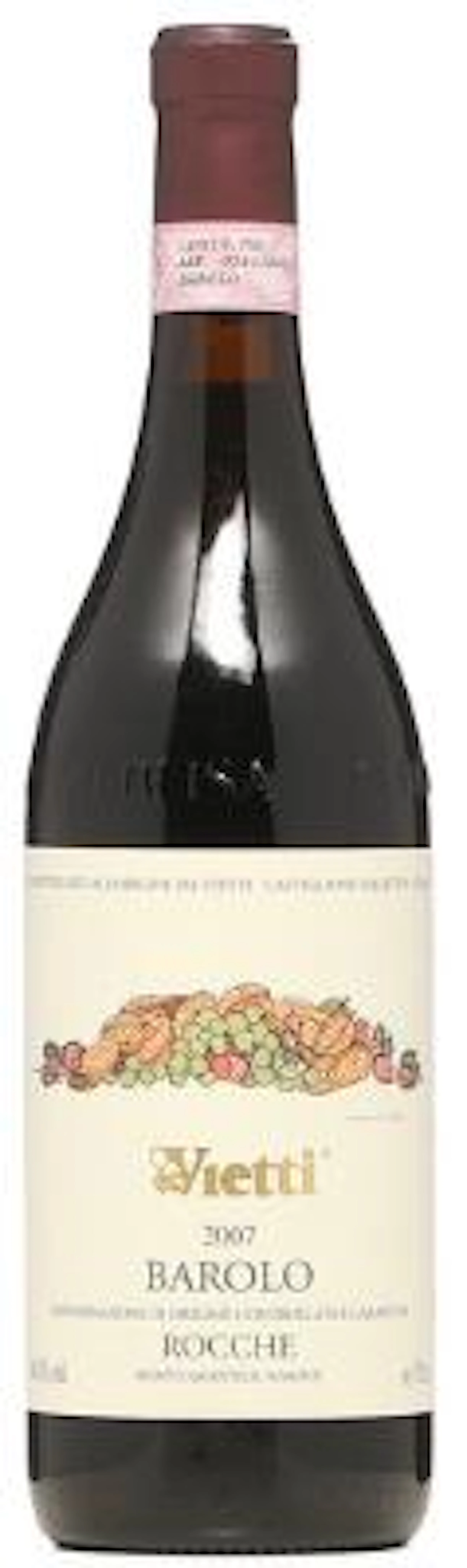 1 bt. Barolo, "Rocche", Vietti 2007 A (hf/in). – Bruun Rasmussen Auctioneers