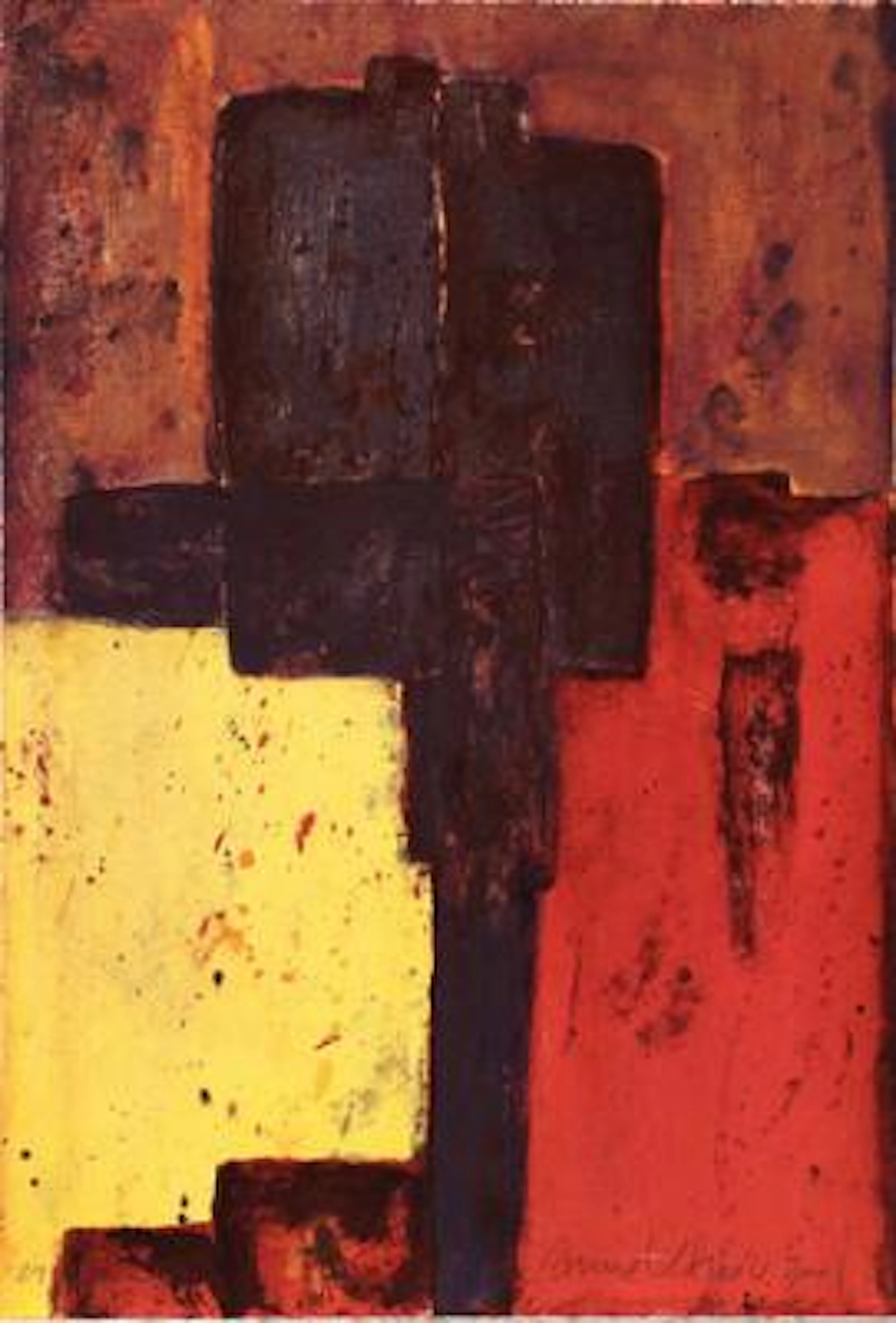 Anne Vilsbøll: Four compositions. All signed Anne Vilsbøll 2001, 29/150.