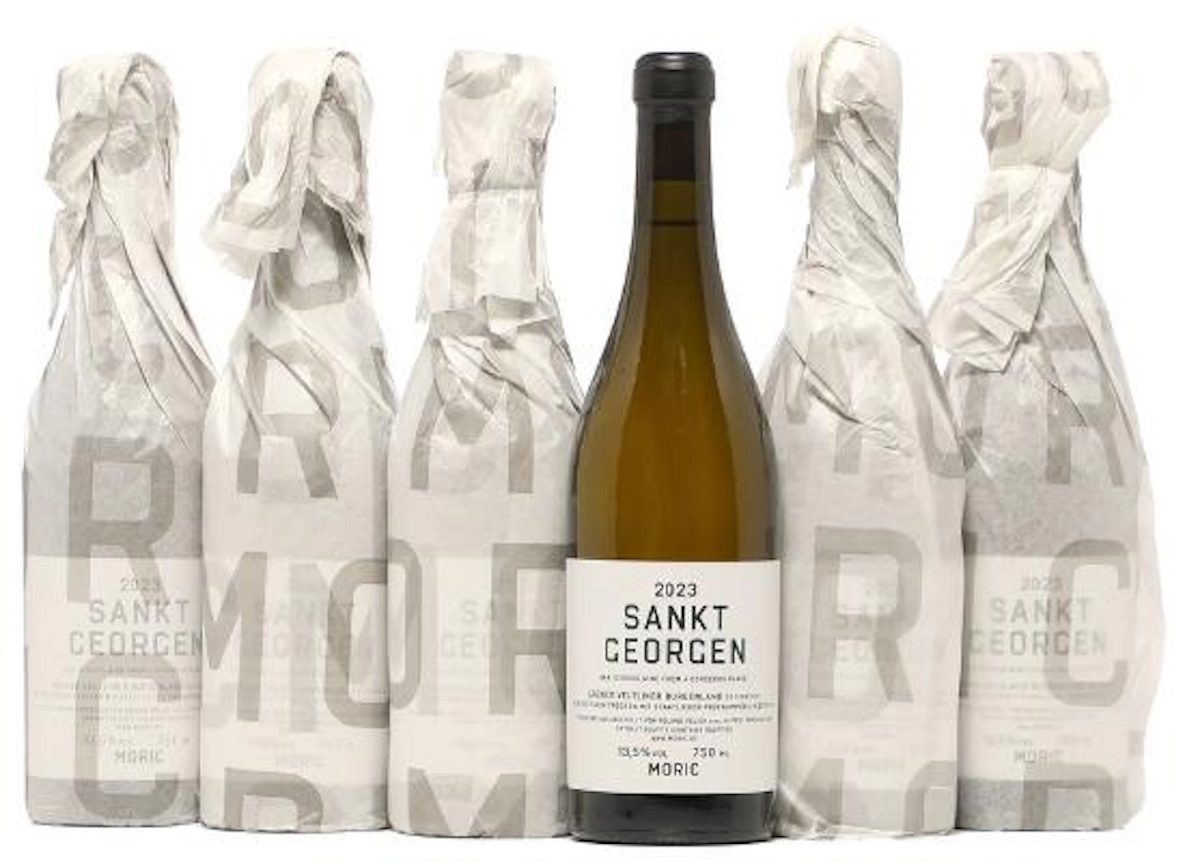 6 bts. Grüner Veltliner “Sankt Georgen", Weingut Moric 2023 A (hf/in).