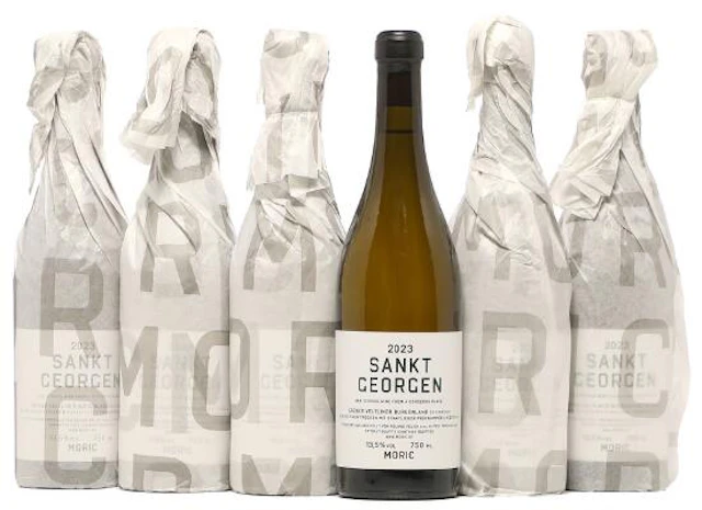 6 bts. Grüner Veltliner “Sankt Georgen", Weingut Moric 2023 A (hf/in).