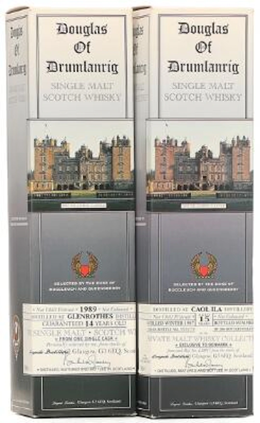 1 bt. Douglas of Drumlanrig, Single Malt Scotch Whisky 1989 Oc. etc.
