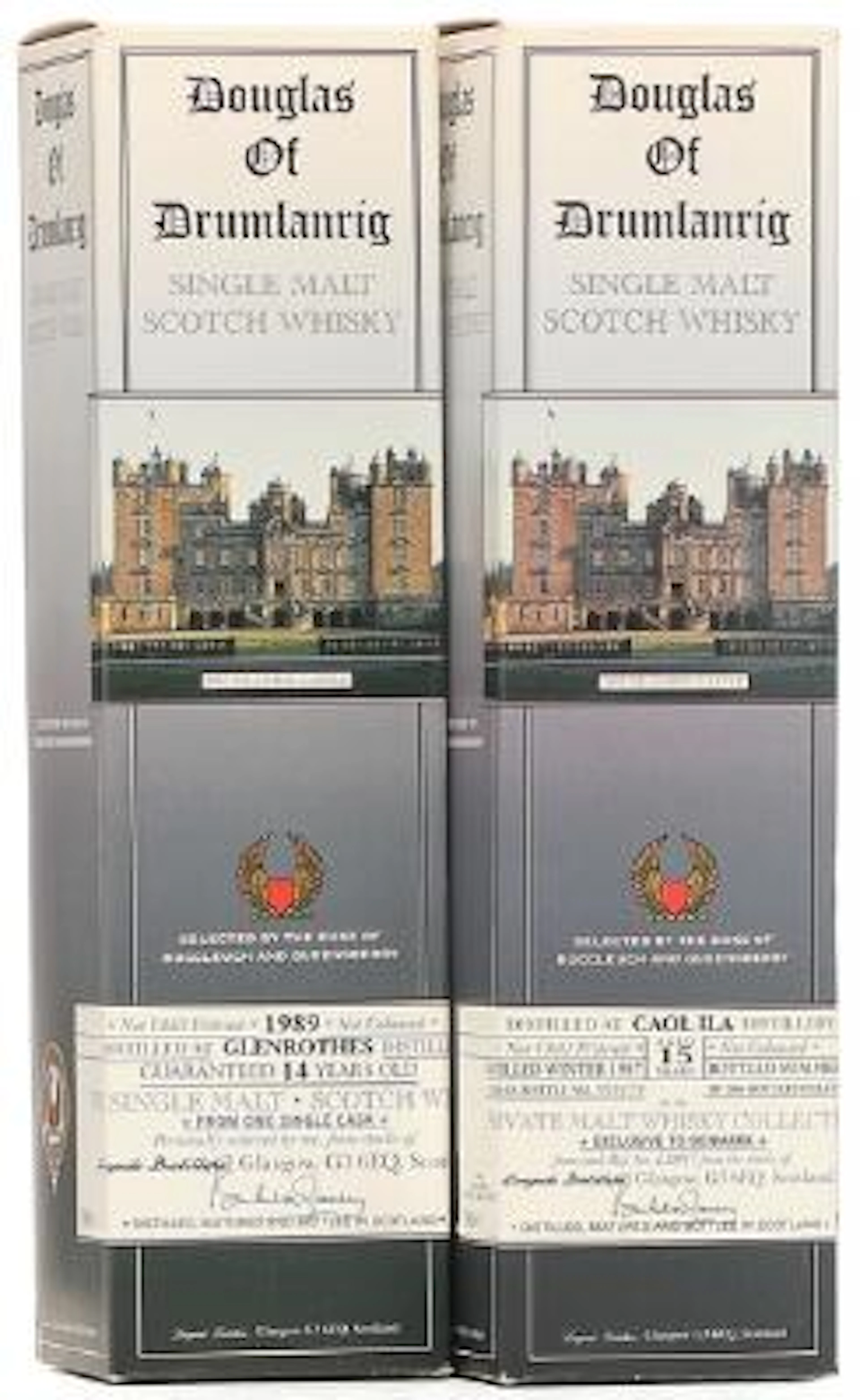 1 bt. Douglas of Drumlanrig, Single Malt Scotch Whisky 1989 Oc. etc.