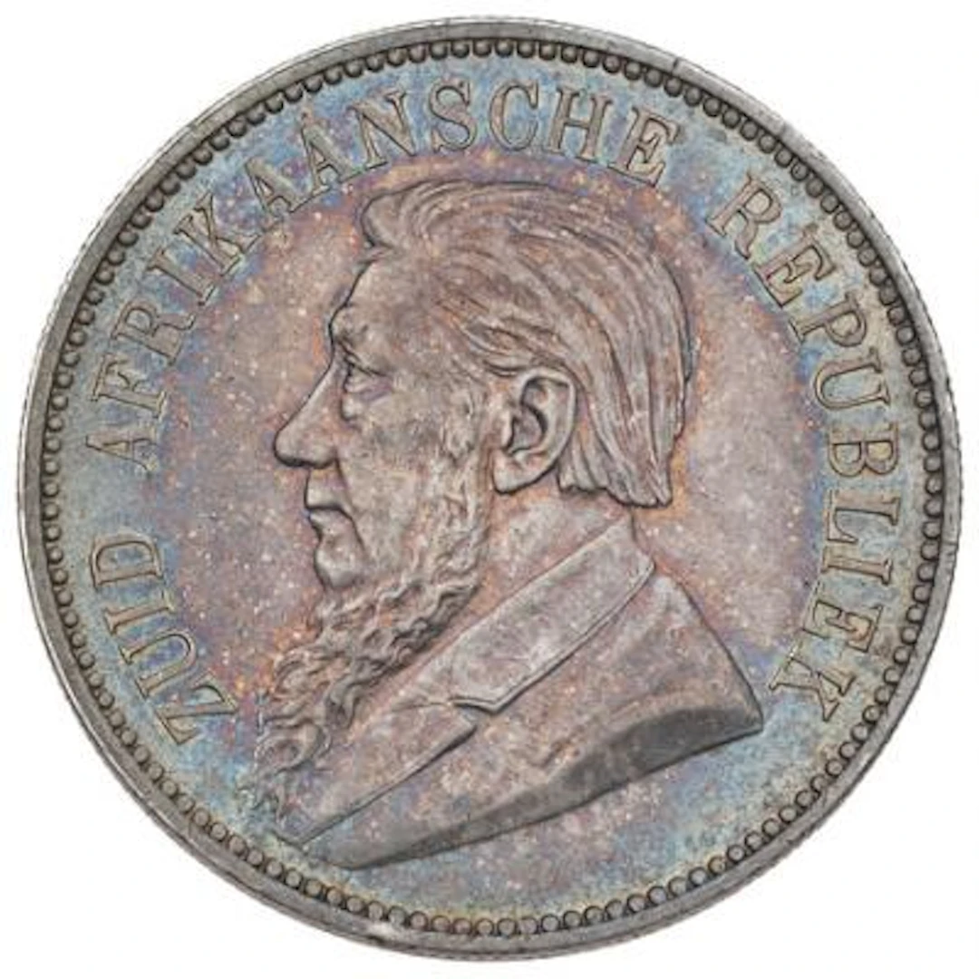 South Africa - Republic, "Single Shaft" 5 Shillings 1892, Berlin