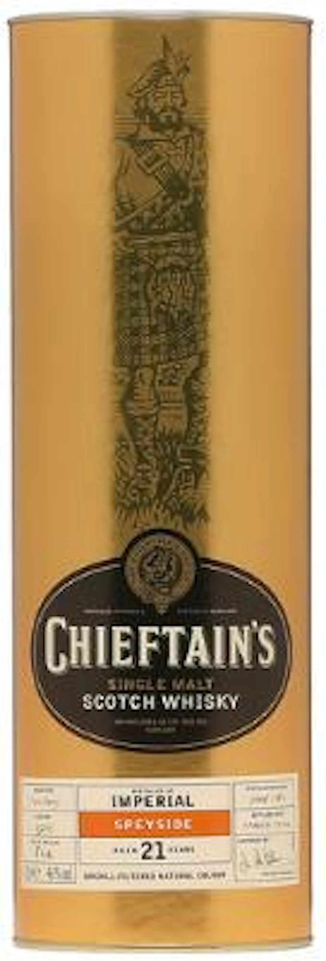 1 bt. Chieftain's, Single Malt Scotch Whisky, Highland Malt Oc. –