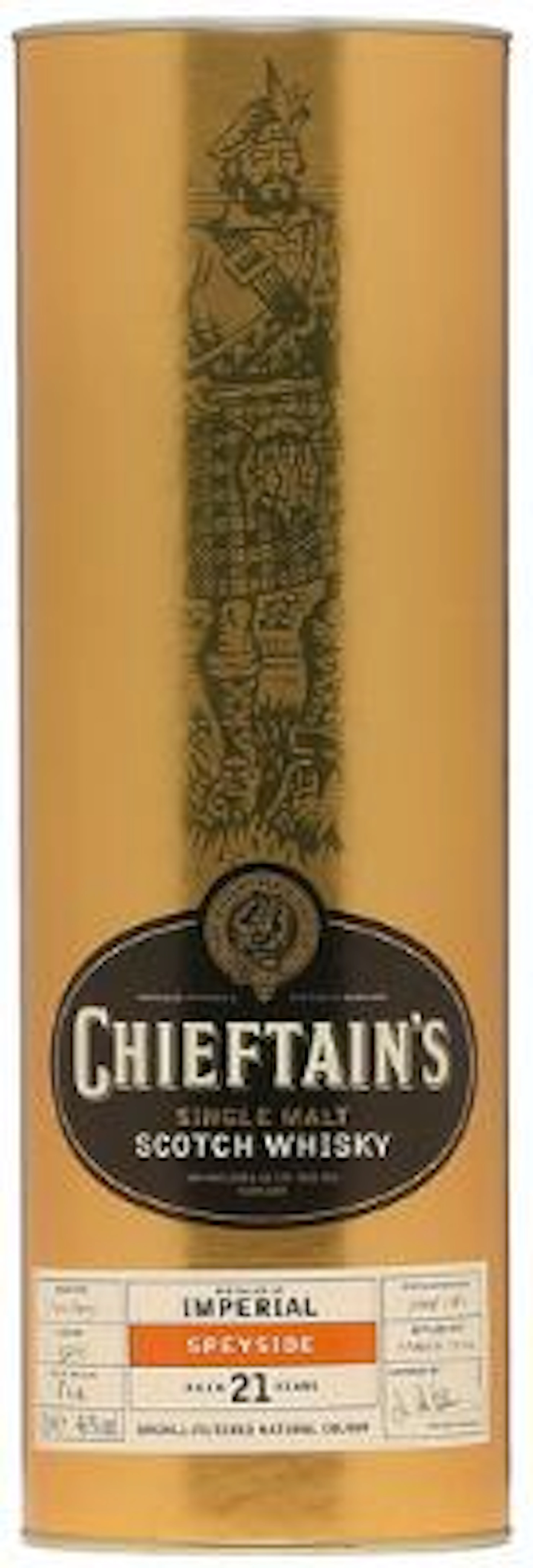 1 bt. Chieftain's, Single Malt Scotch Whisky, Highland Malt Oc. –