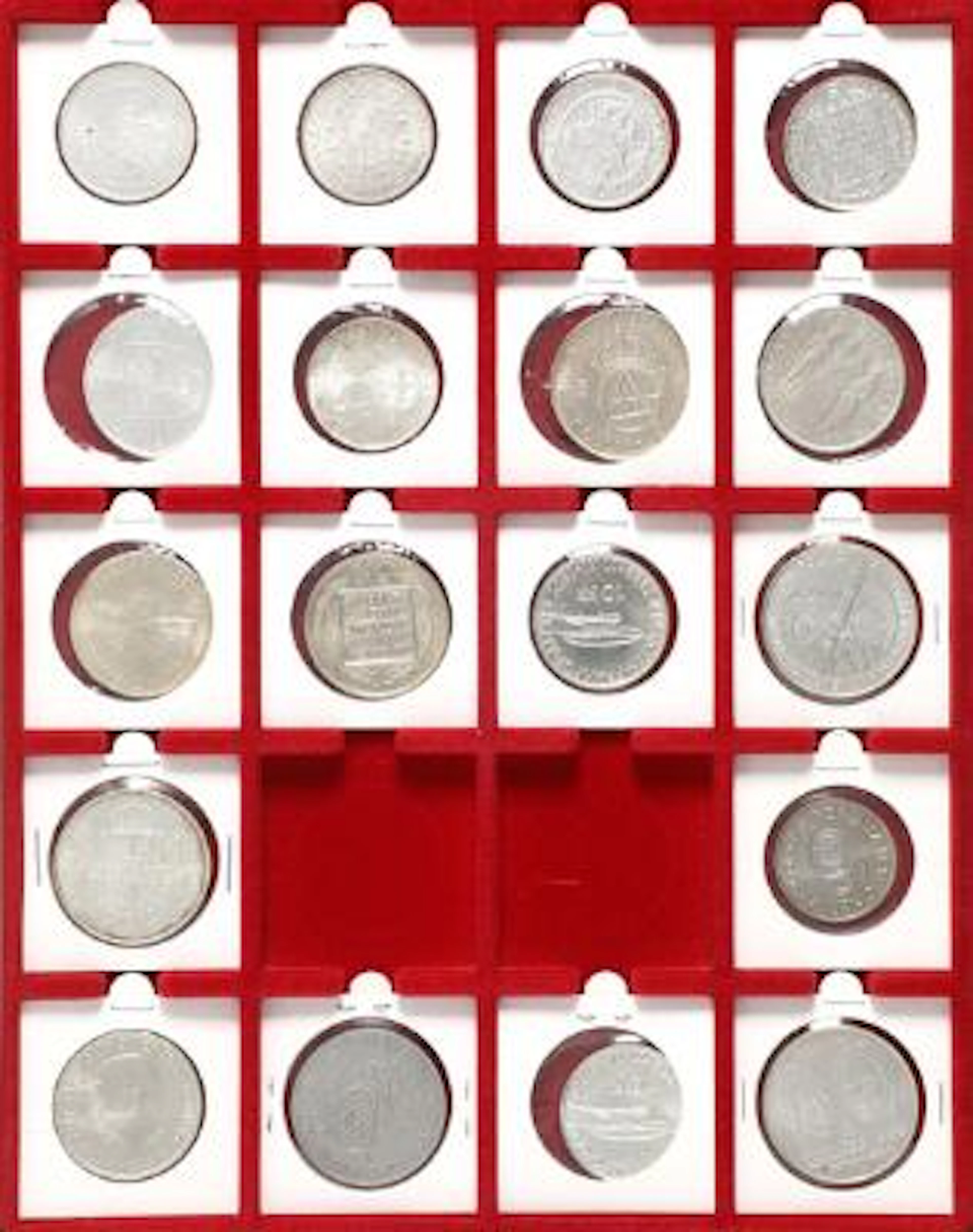 Sweden, commemorative coins, 1897-1998 complete, plus extras of 1952