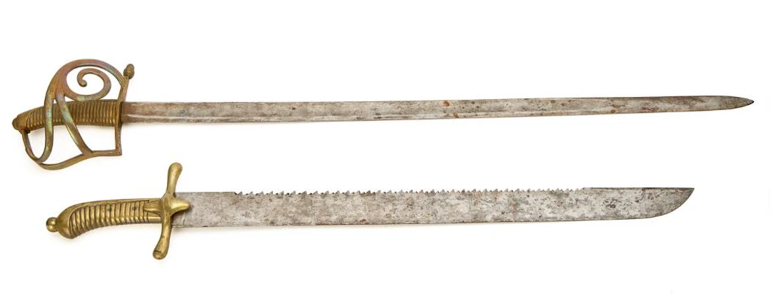 Danish M/1831 non-commissioned officer's pallasch and Schleswig-Holstein