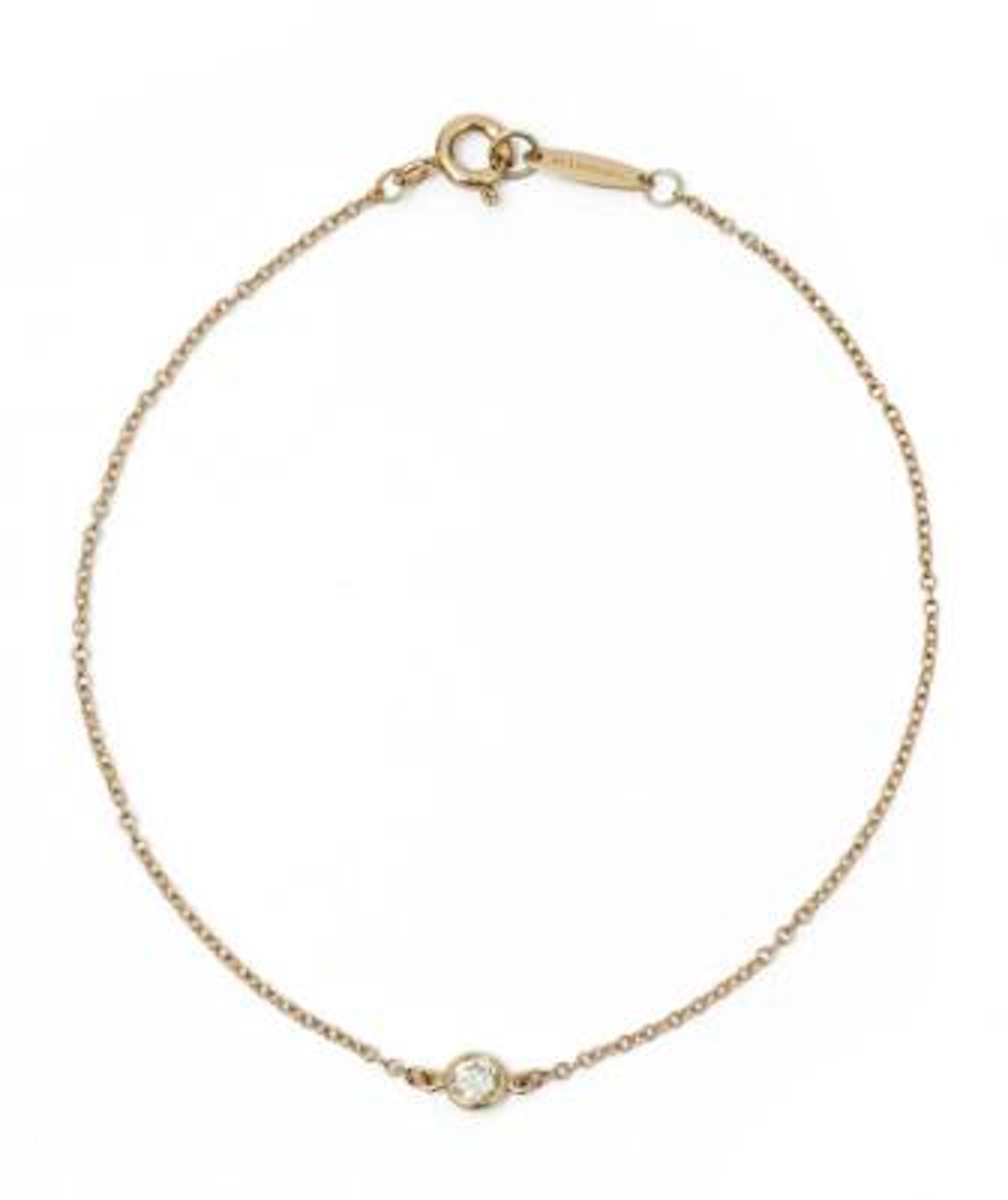 Tiffany & Co.: A "Diamonds by the Yard" bracelet set with a brilliant-cut