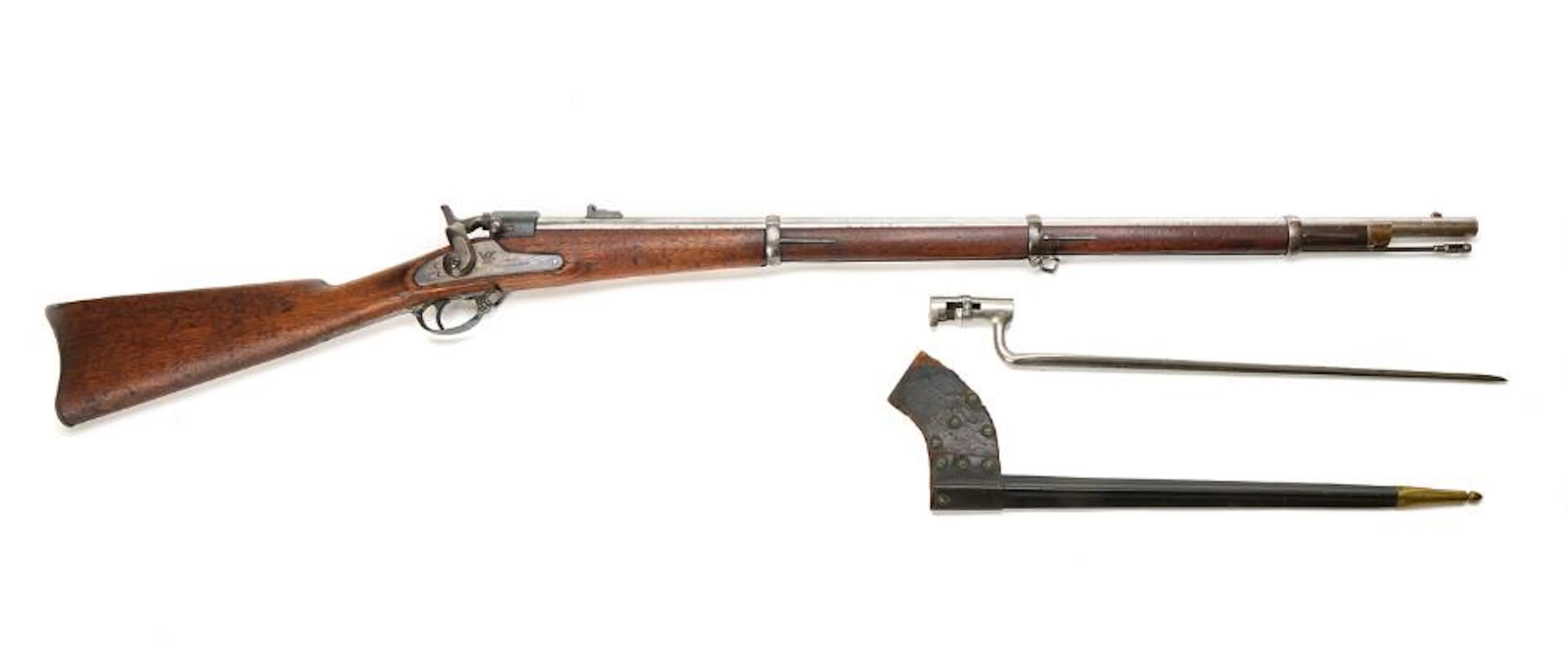 American Joslyn M/1865 rifle no. 480M in caliber 50-70 with bayonet