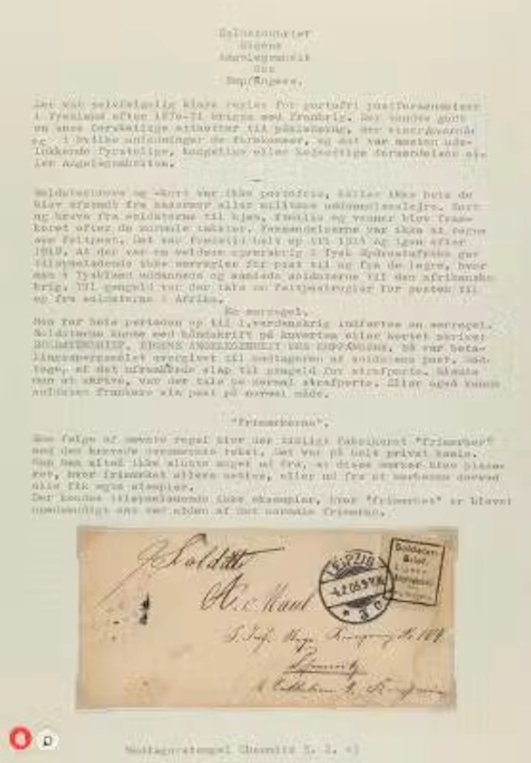 1910-1918. Extensive coll. in 4 large binders containing fieldpost
