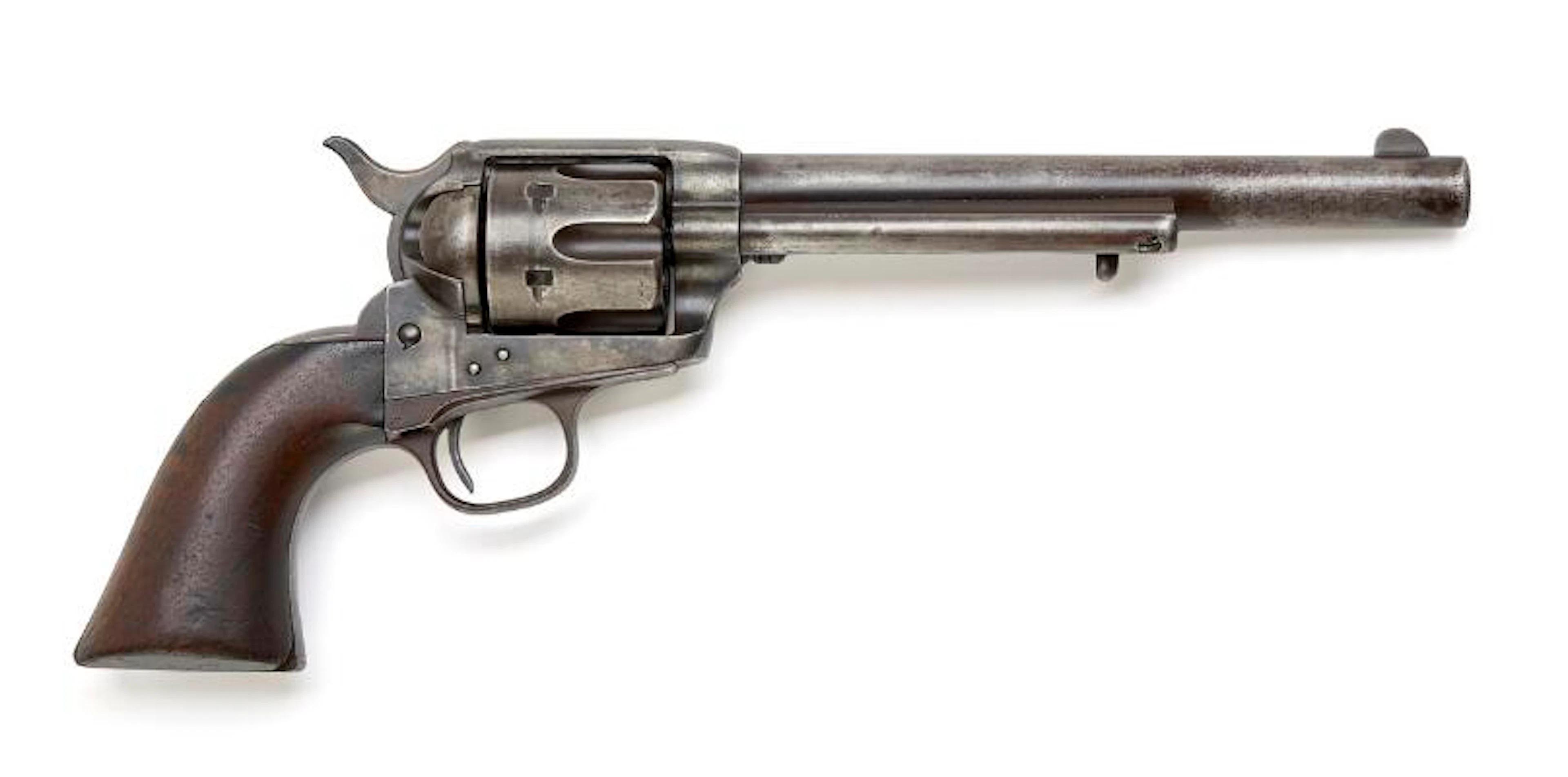 US Colt Single Action Army revolver. Serial no. 42007, .45 caliber