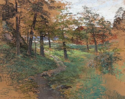 0442 one of a kind painting Static 442 One of a kind light green framed art - Sia aryai | Barnebys