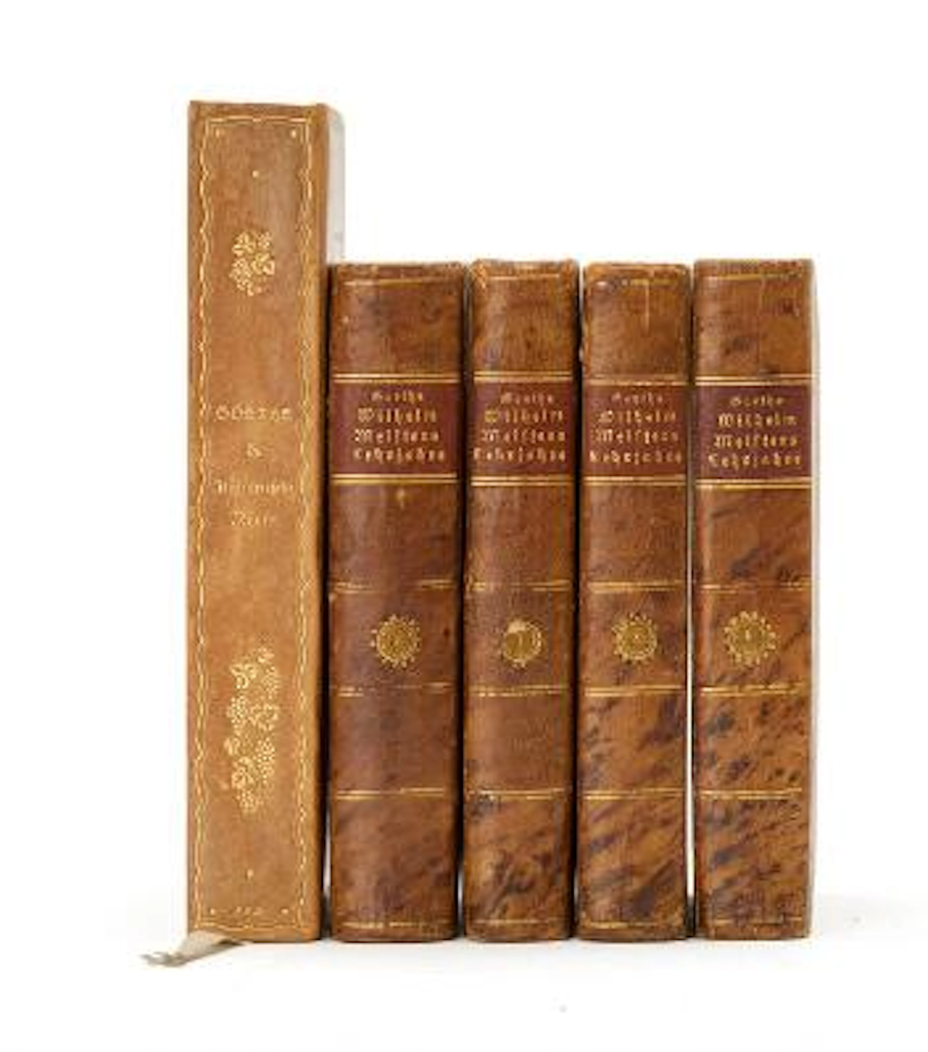 J.W. von Goethe: Wilhelm Meisters Lehrjahre. Berlin. 1795. 4 vols.