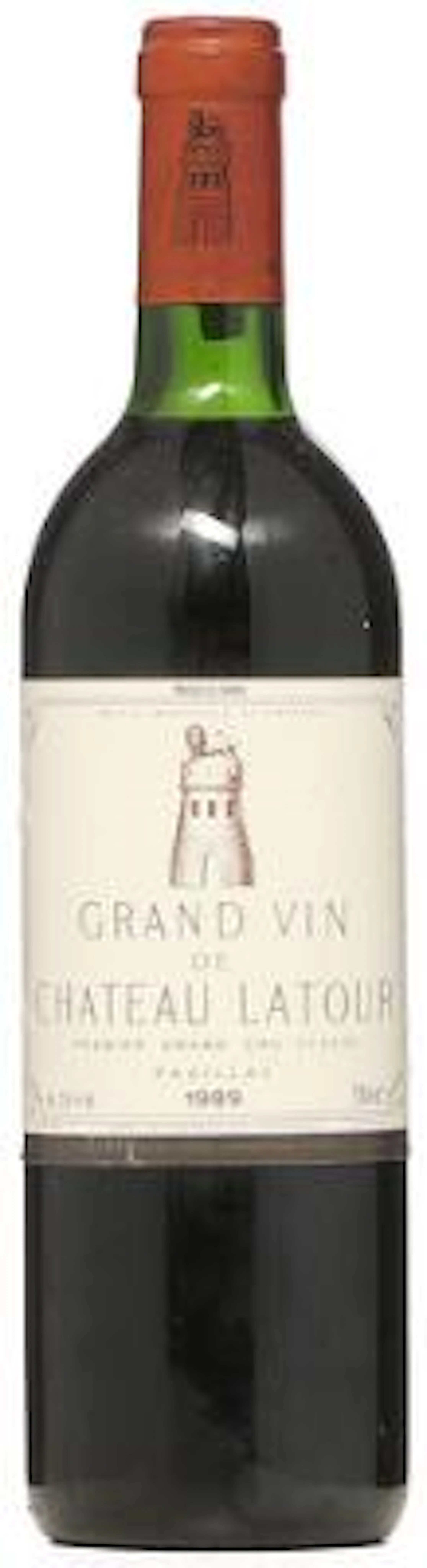 1 bt. Château Latour, Pauillac. 1. Cru Classé 1989 B (ts/us). – Bruun