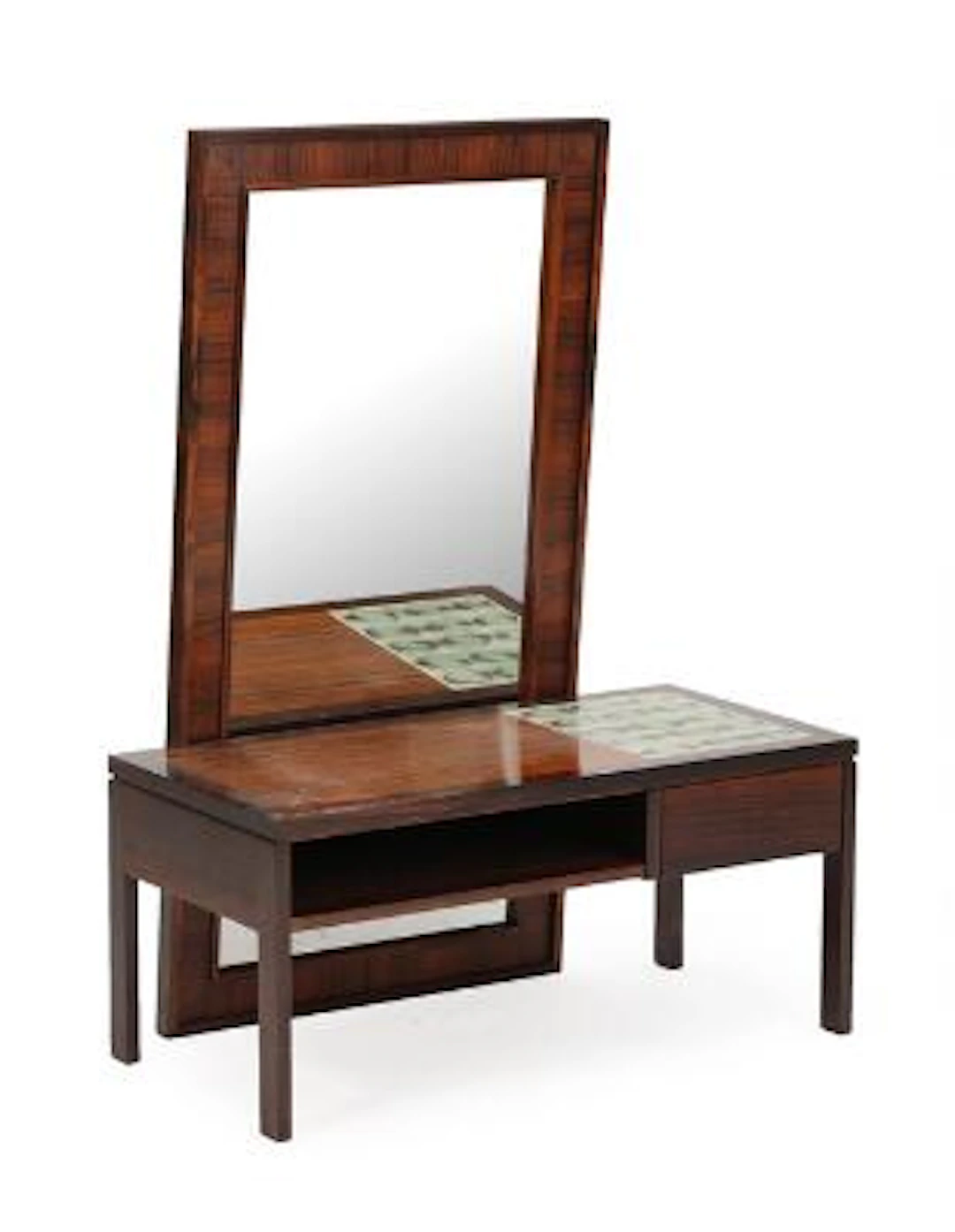 Lauritz Hjorth and danish furniture design: A rosewood hallway set.