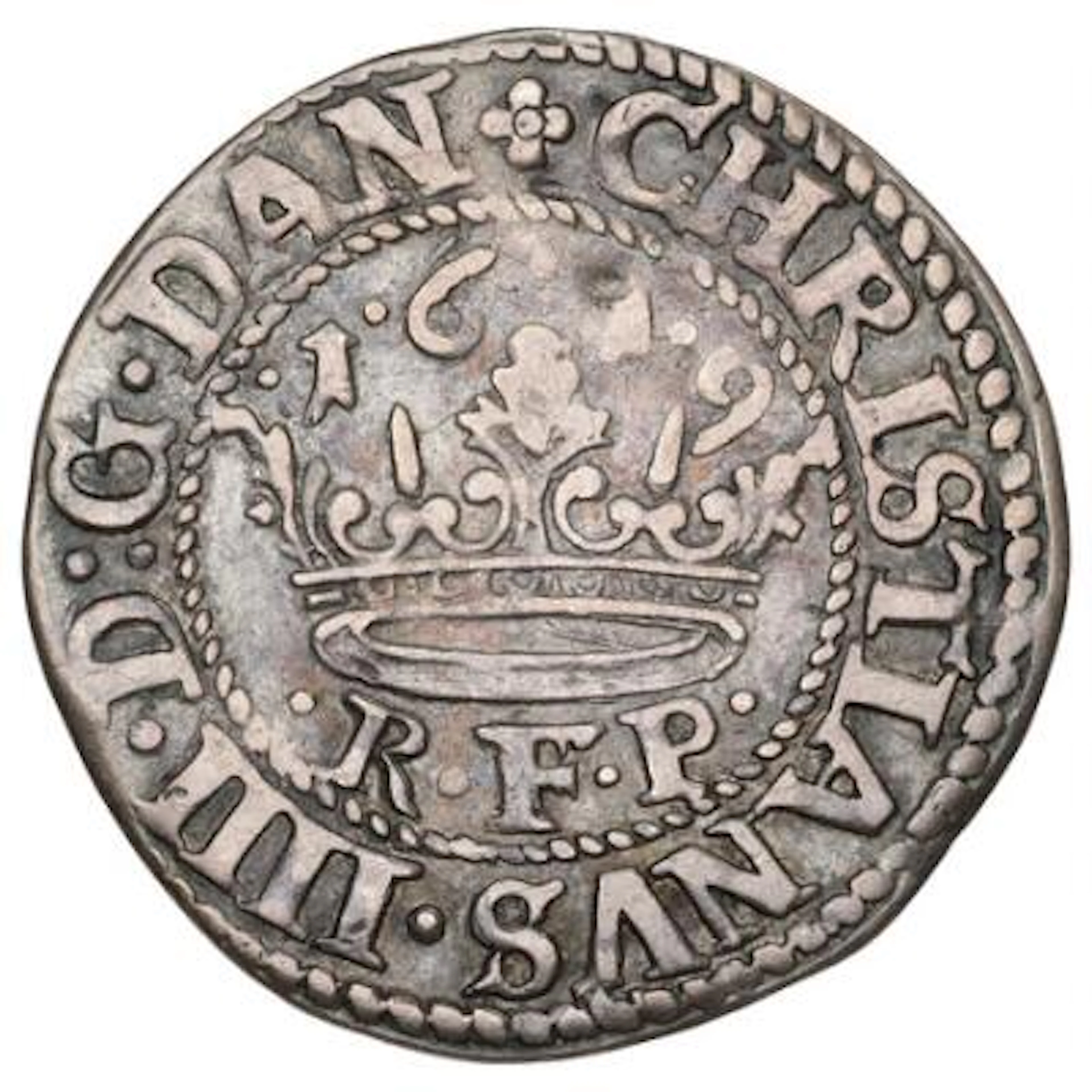 Christian IV, 8 kroneskilling 1619, H 110A, S 101 - excellent example
