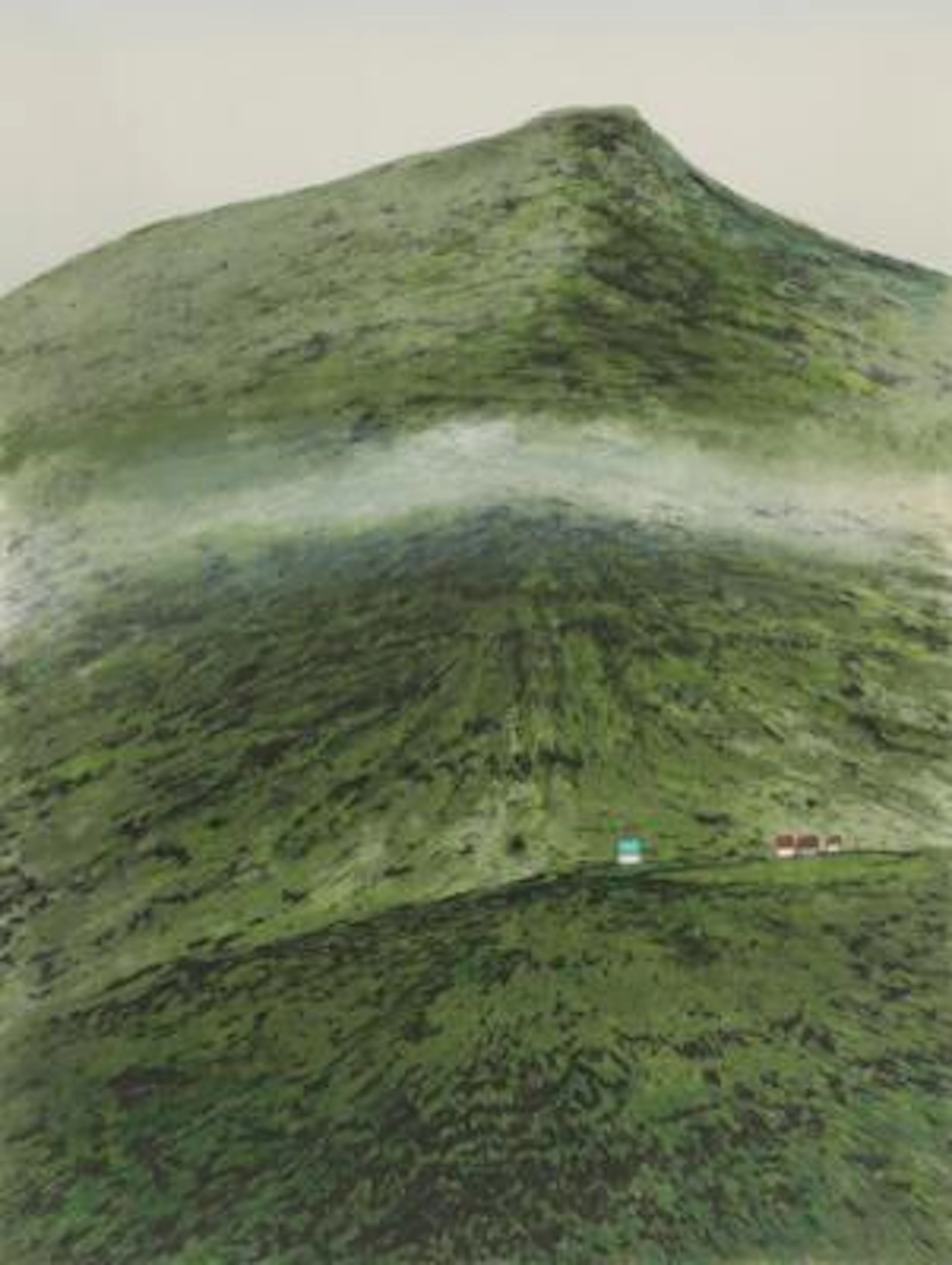 Albert Bertelsen: Scenery from the Faroe Islands, 1983. Signed and