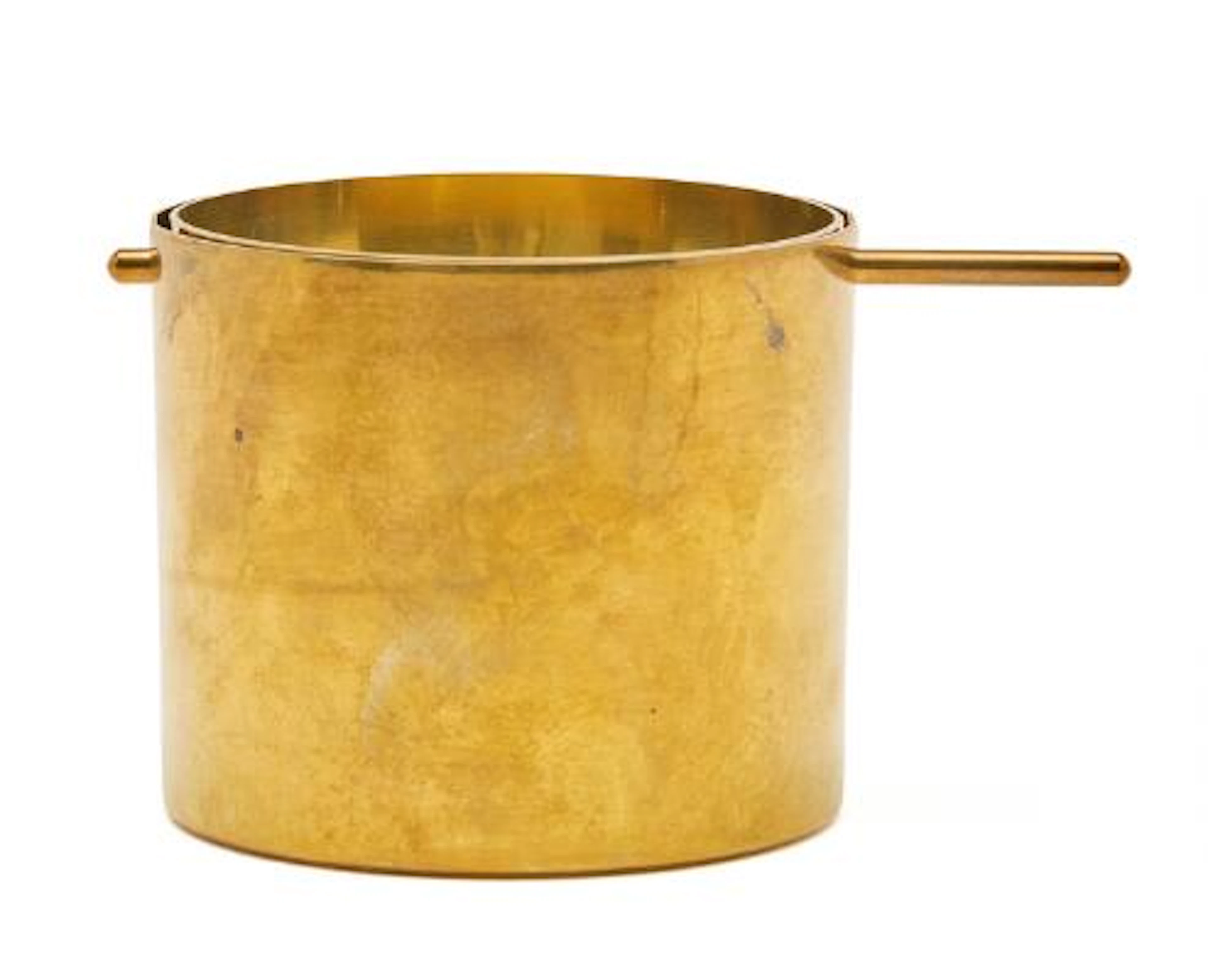 Arne Jacobsen: “Cylinda-line”. A brass ashtray. Manufactured by Stelton.