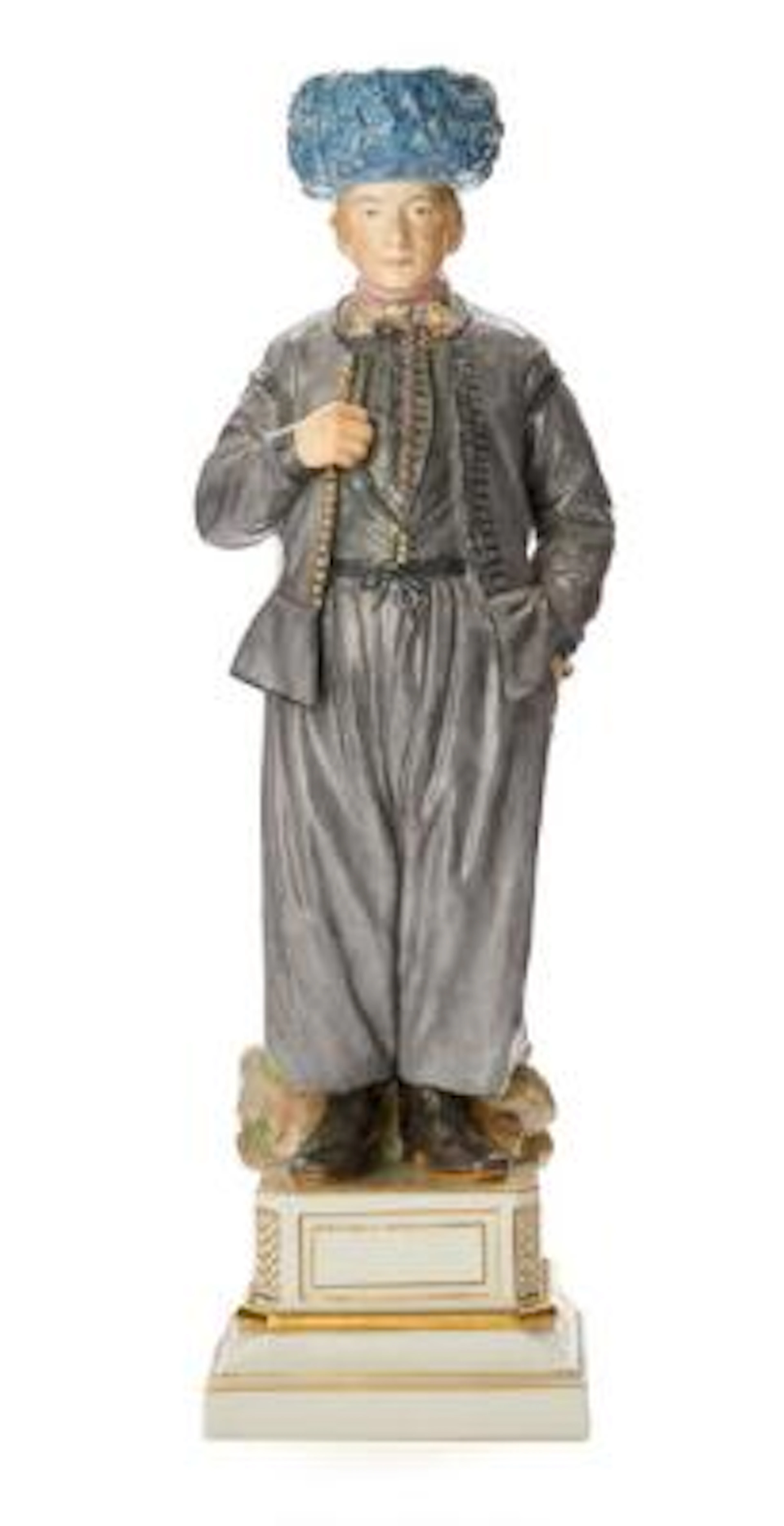 Carl Martin-Hansen: Dirch Jan Isbrandtsen. Porcelain, decorated in